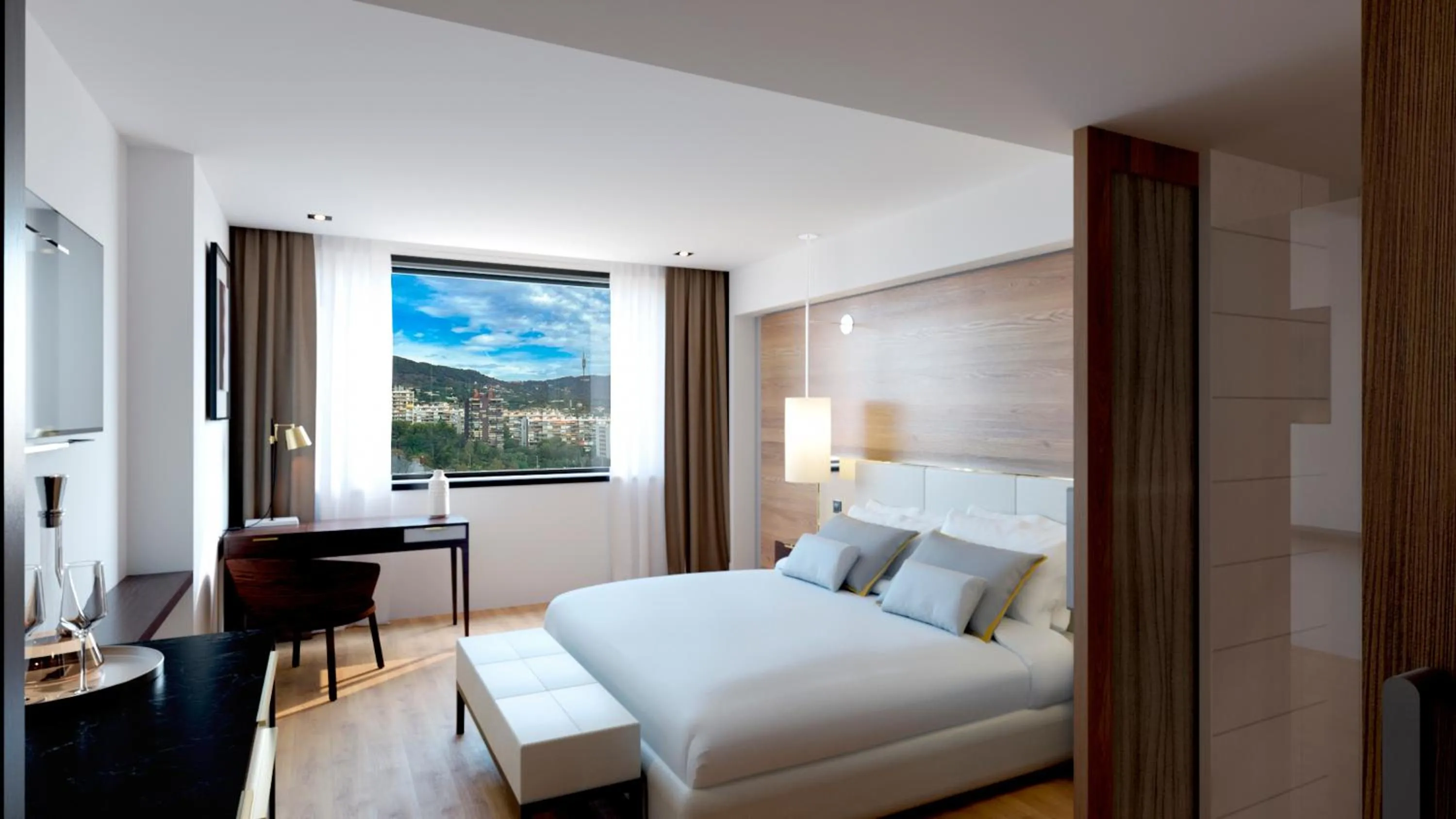 Bed in Torre Melina, a Gran Meliá Hotel