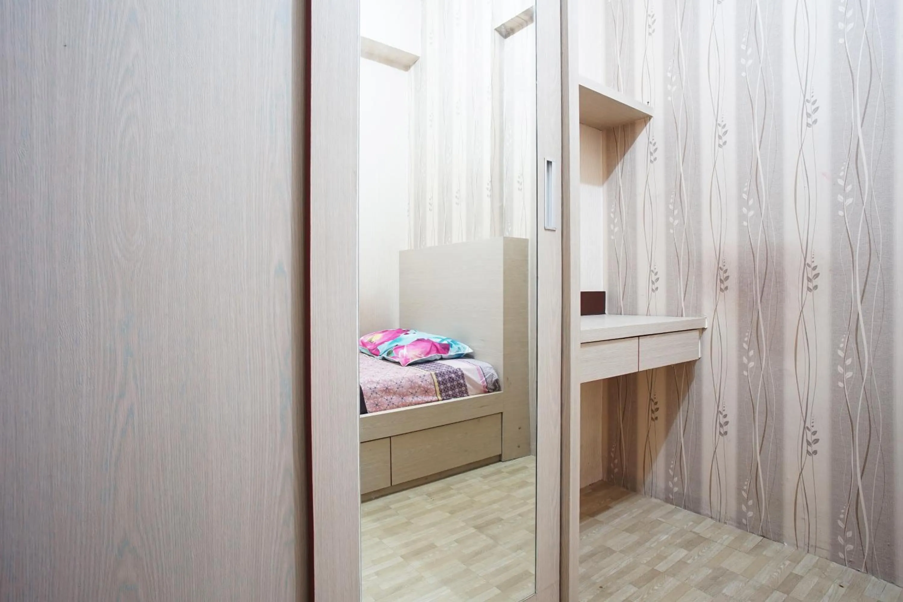 Bedroom, Bed in Planet Room Kemang View