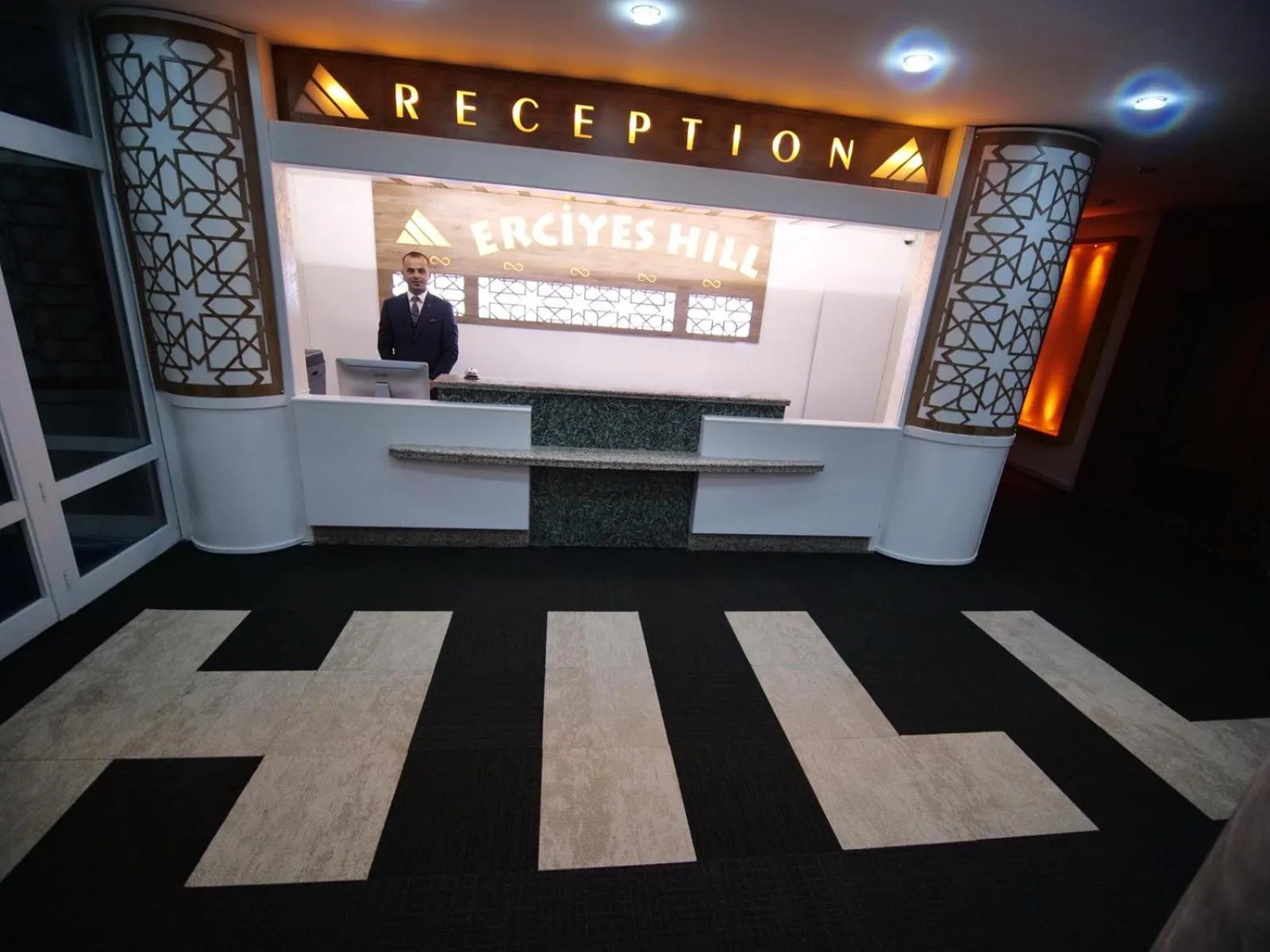 Lobby or reception in ERCİYES HİLL