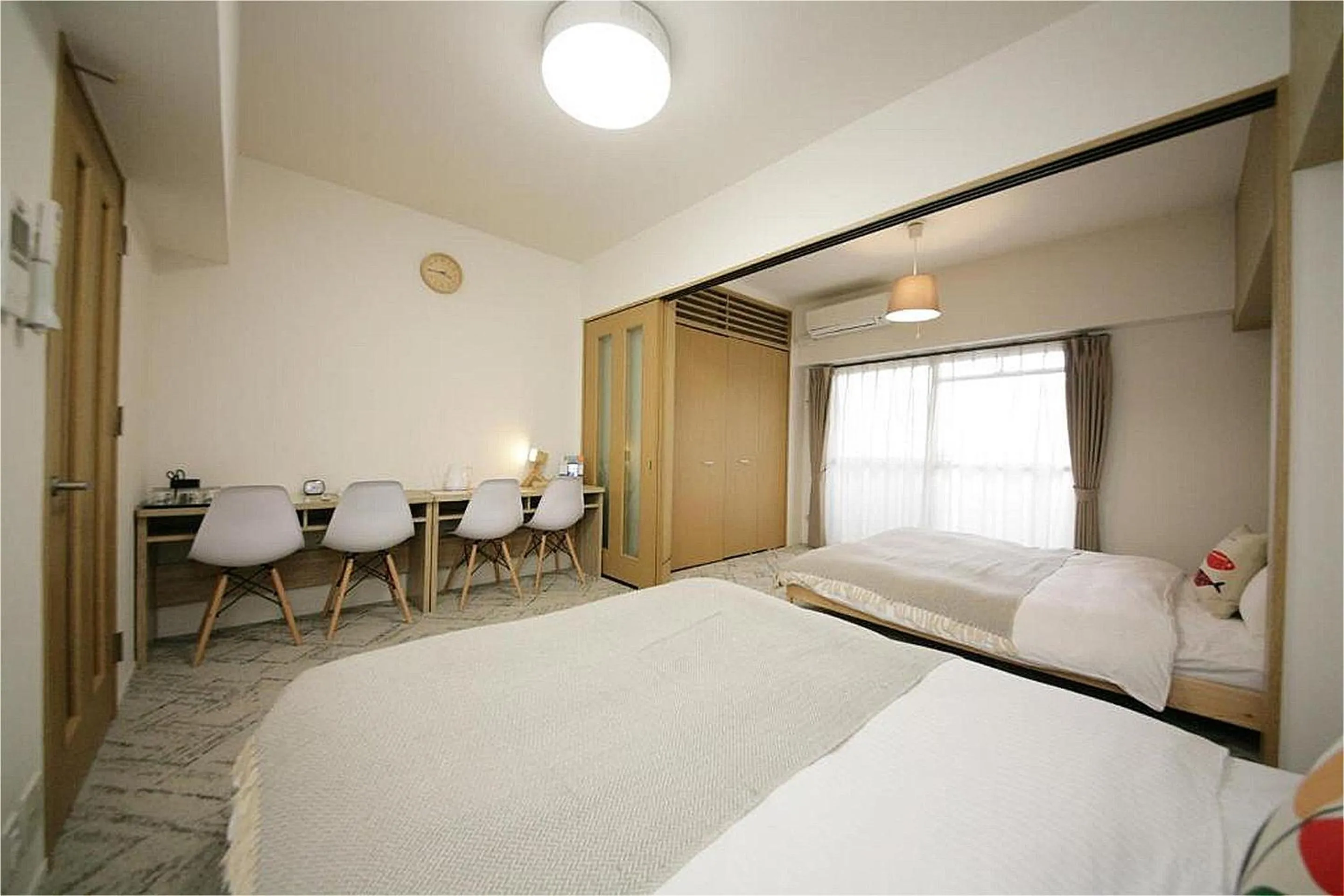 Photo of the whole room, Bed in goom Hotel Fukuoka-Tenjin