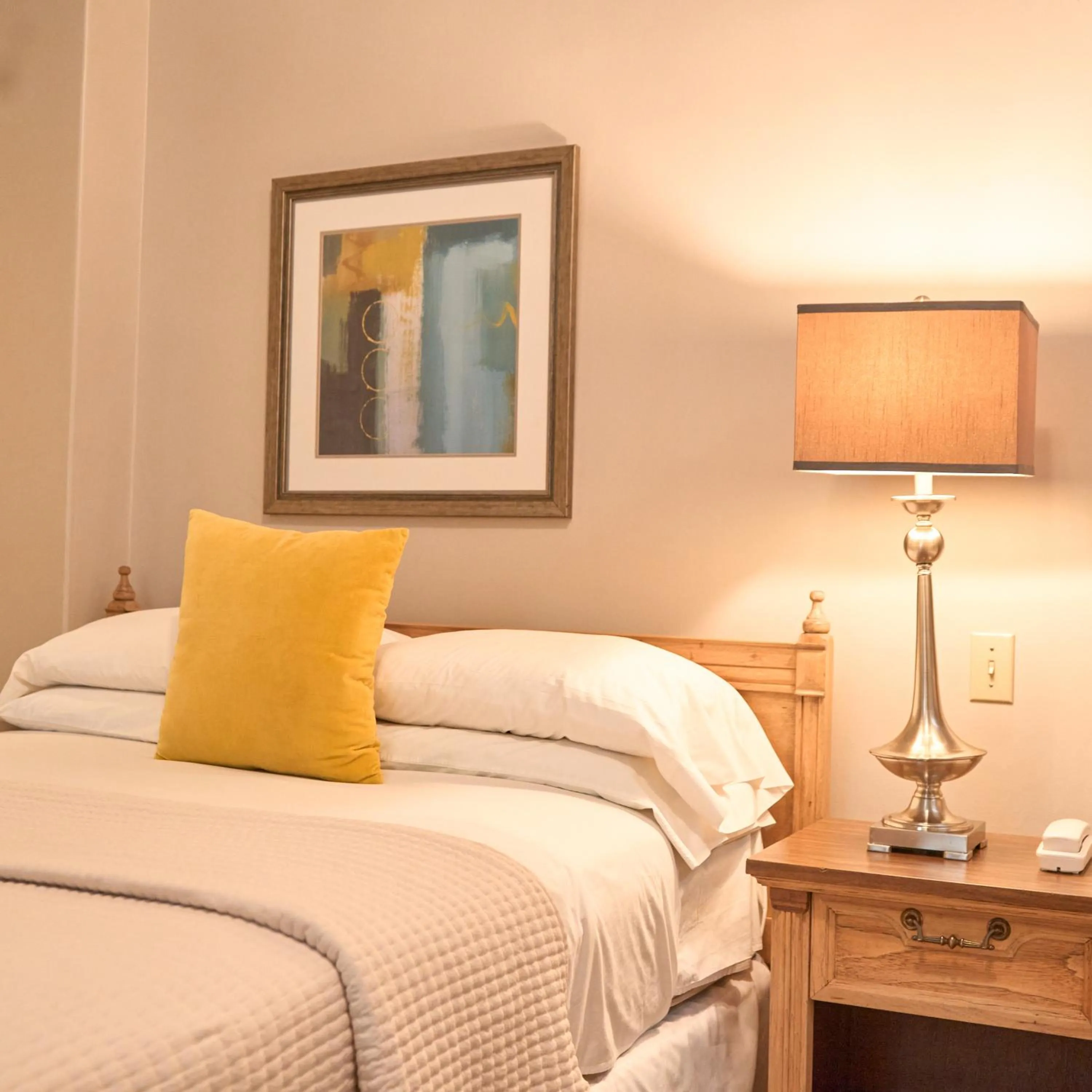 Bed in Hotel Fray Marcos