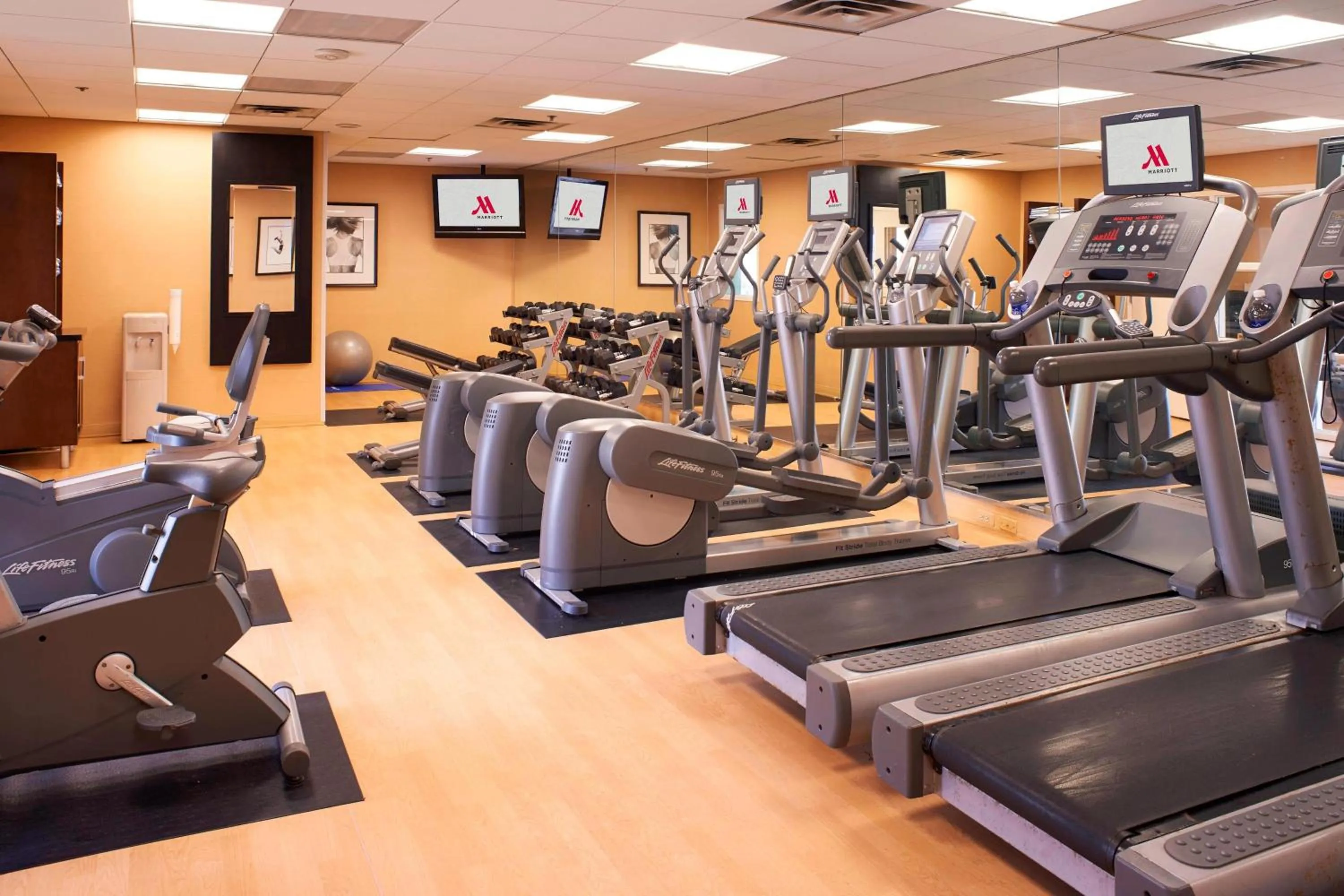 Fitness centre/facilities in Detroit Metro Airport Marriott