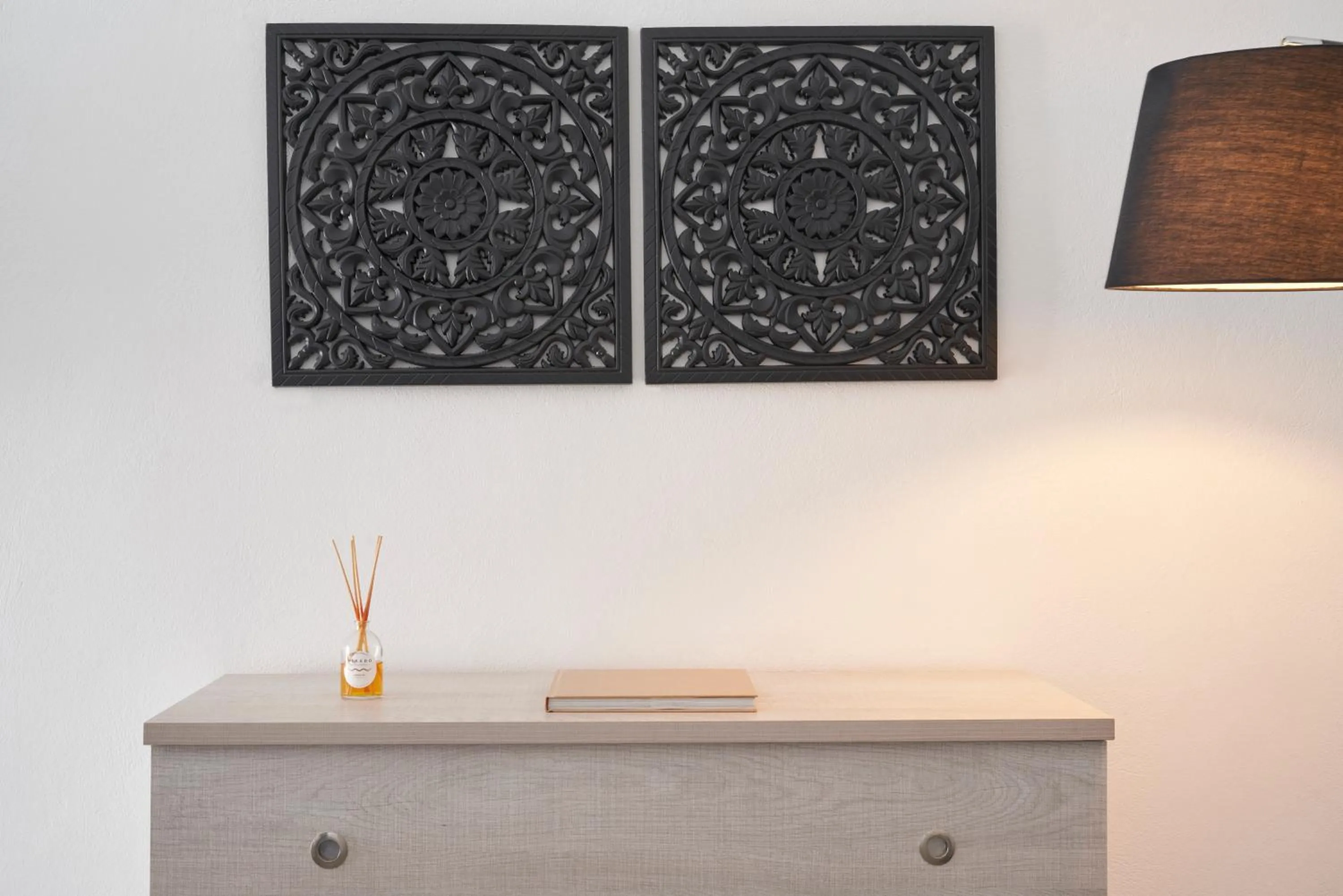 Decorative detail in Mr and Mrs White Oia - Santorini