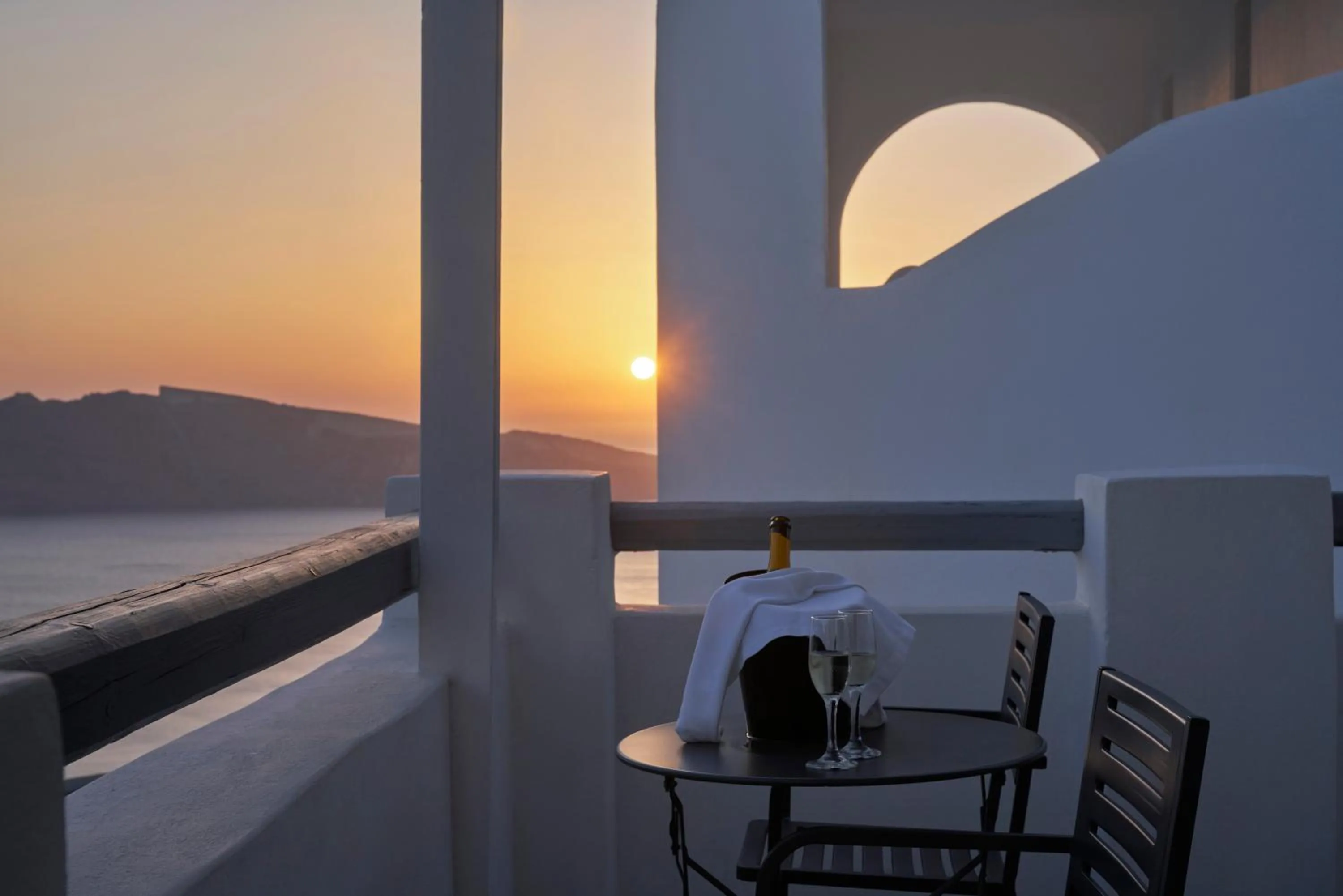 Balcony/Terrace in Mr and Mrs White Oia - Santorini