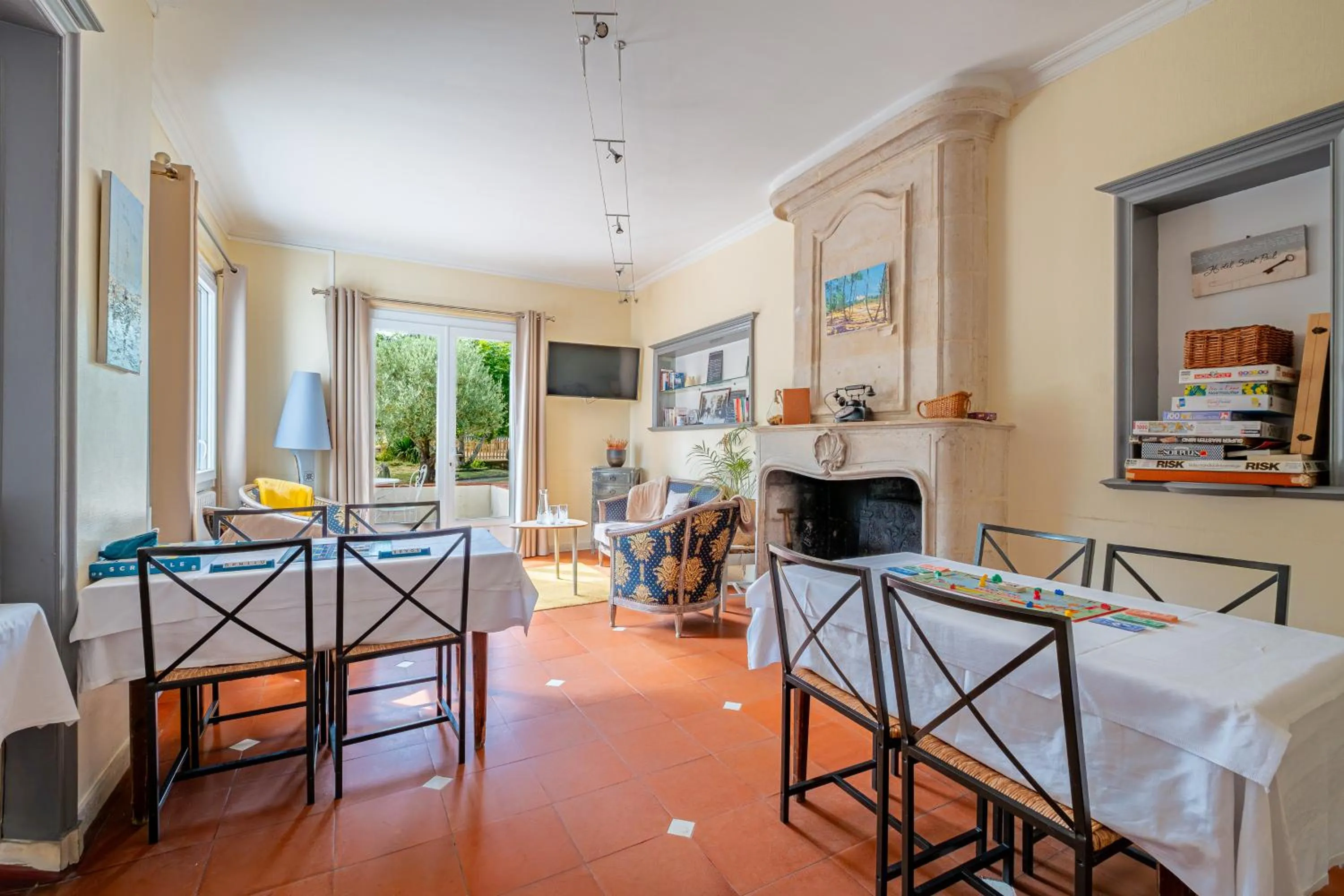 Living room in Hotel Saint Paul