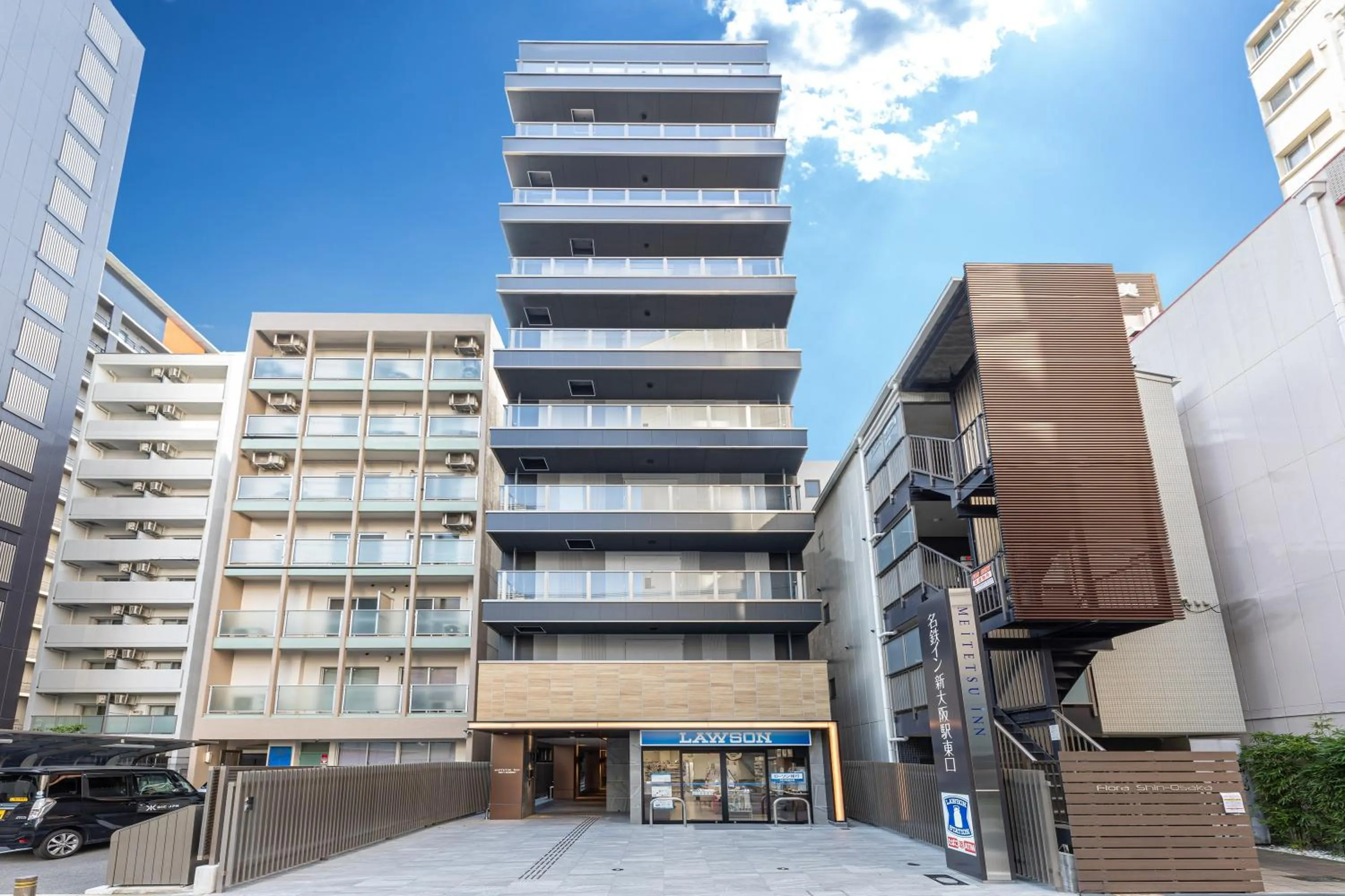 Facade/entrance in Meitetsu Inn Shinosakaeki Higashiguchi