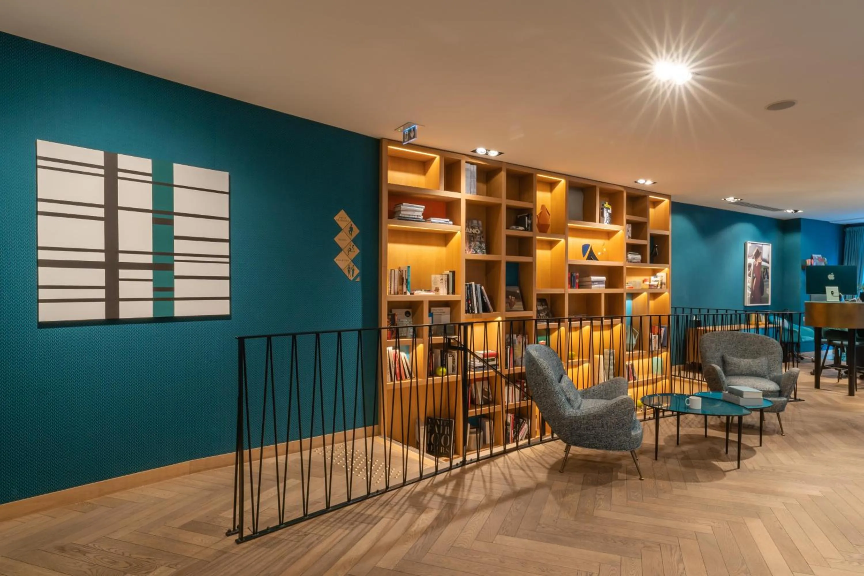 Lobby or reception in Hôtel Artus