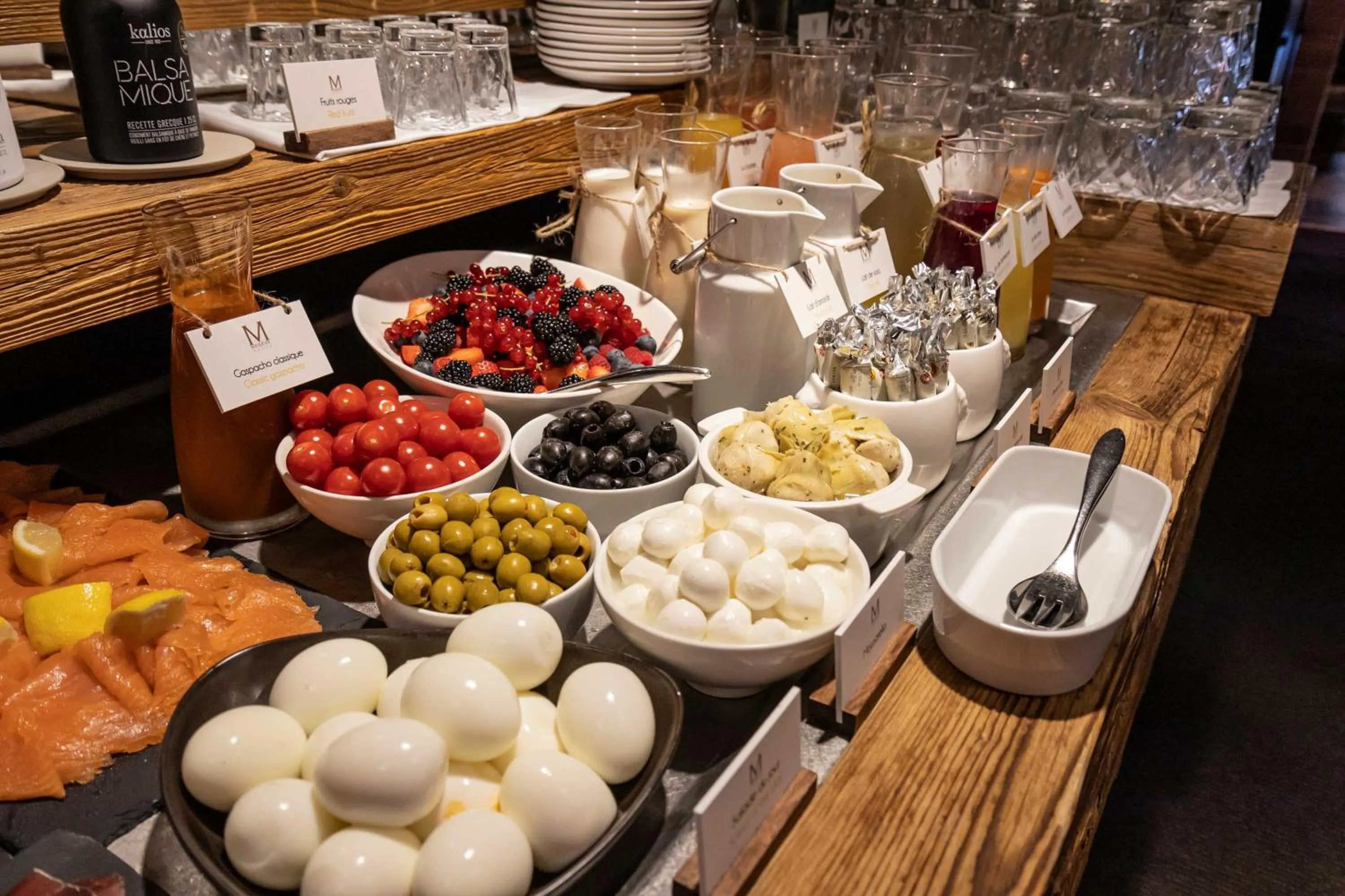 Breakfast in M de Megève