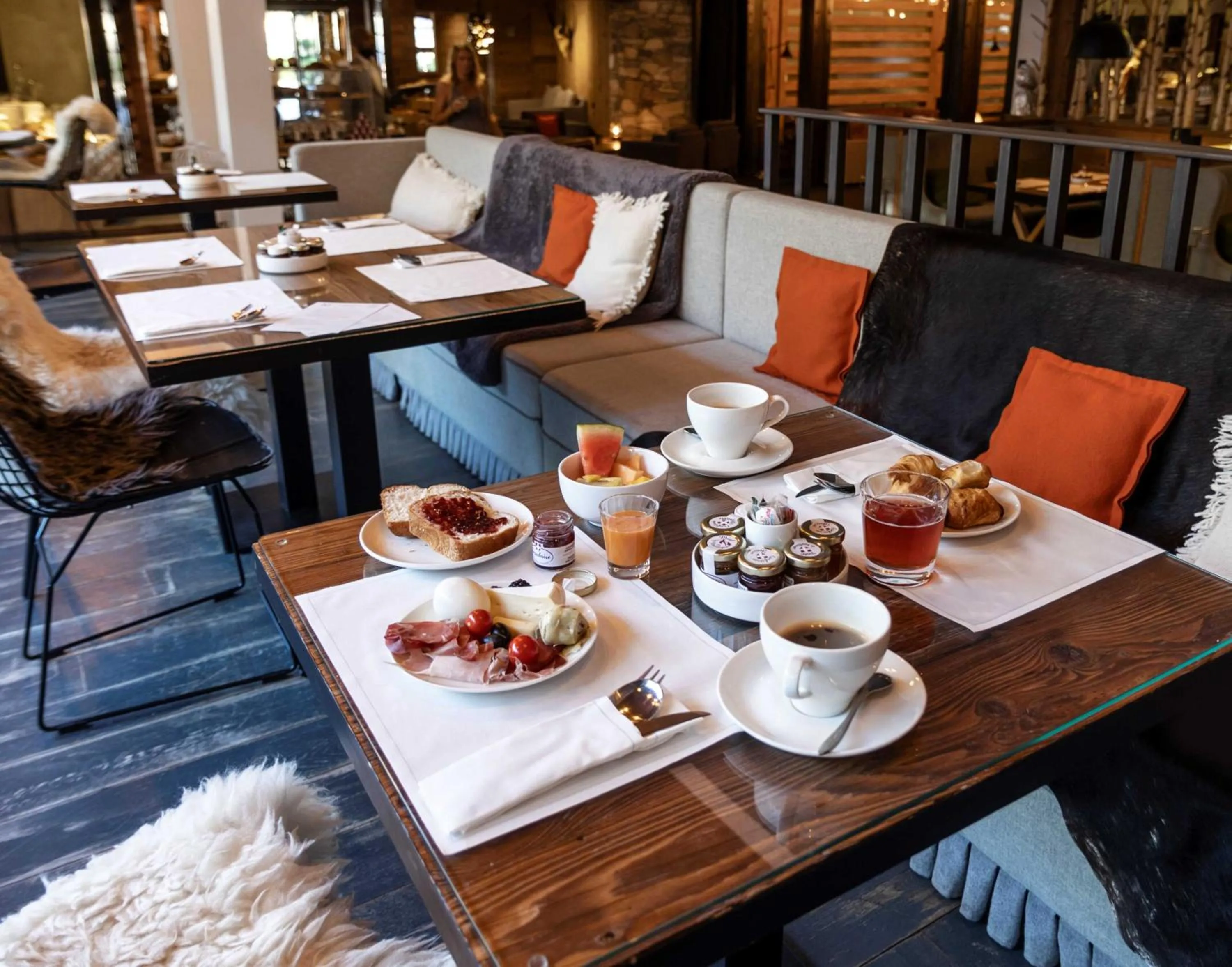 Breakfast in M de Megève