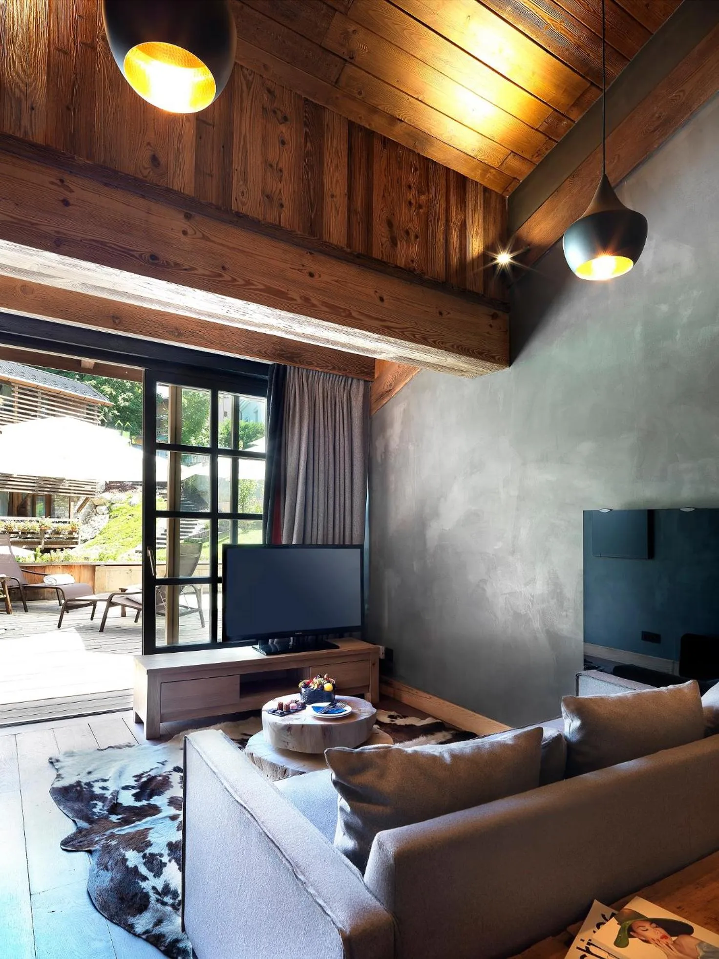 Patio in M de Megève