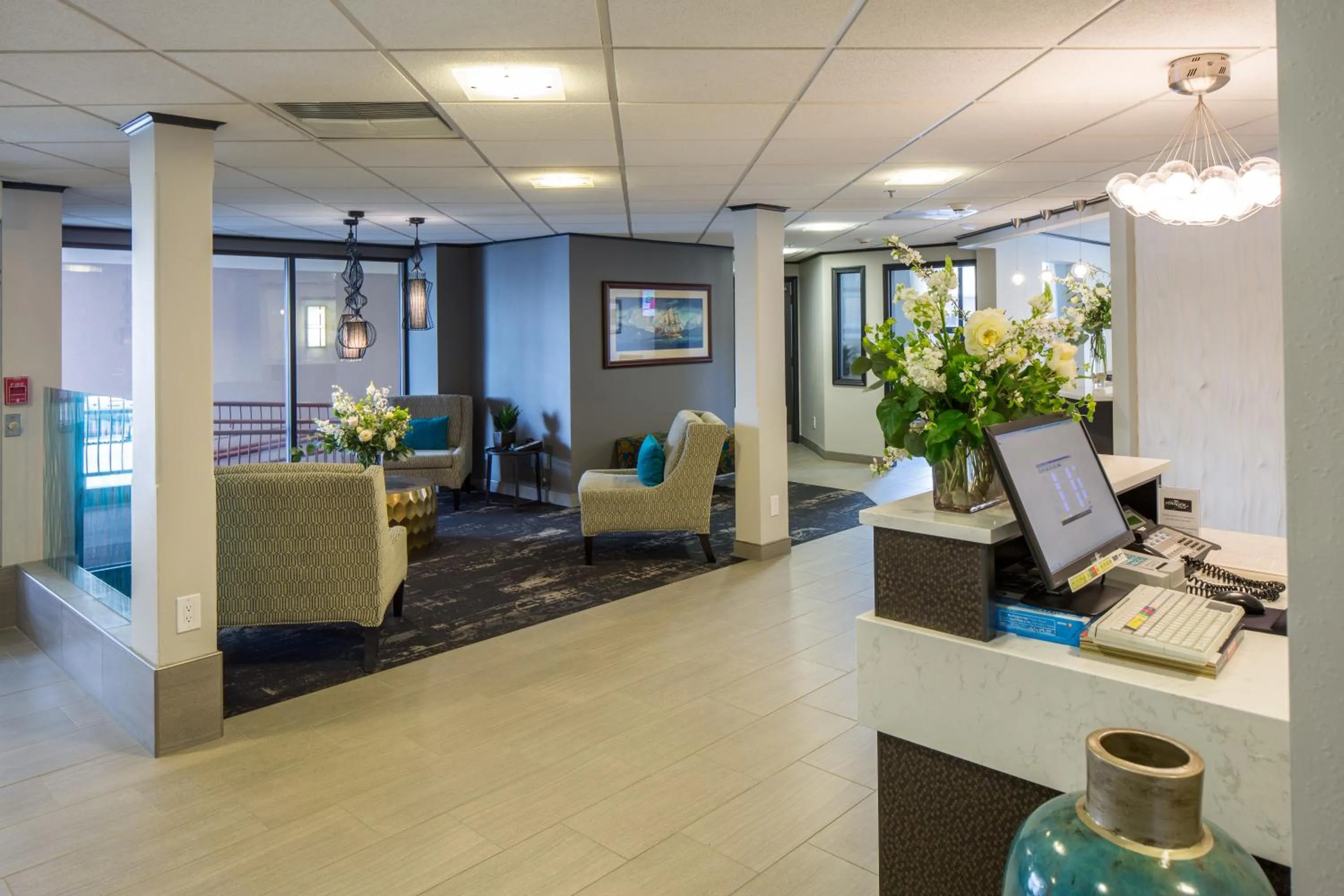 Lobby or reception in The Voyager Inn