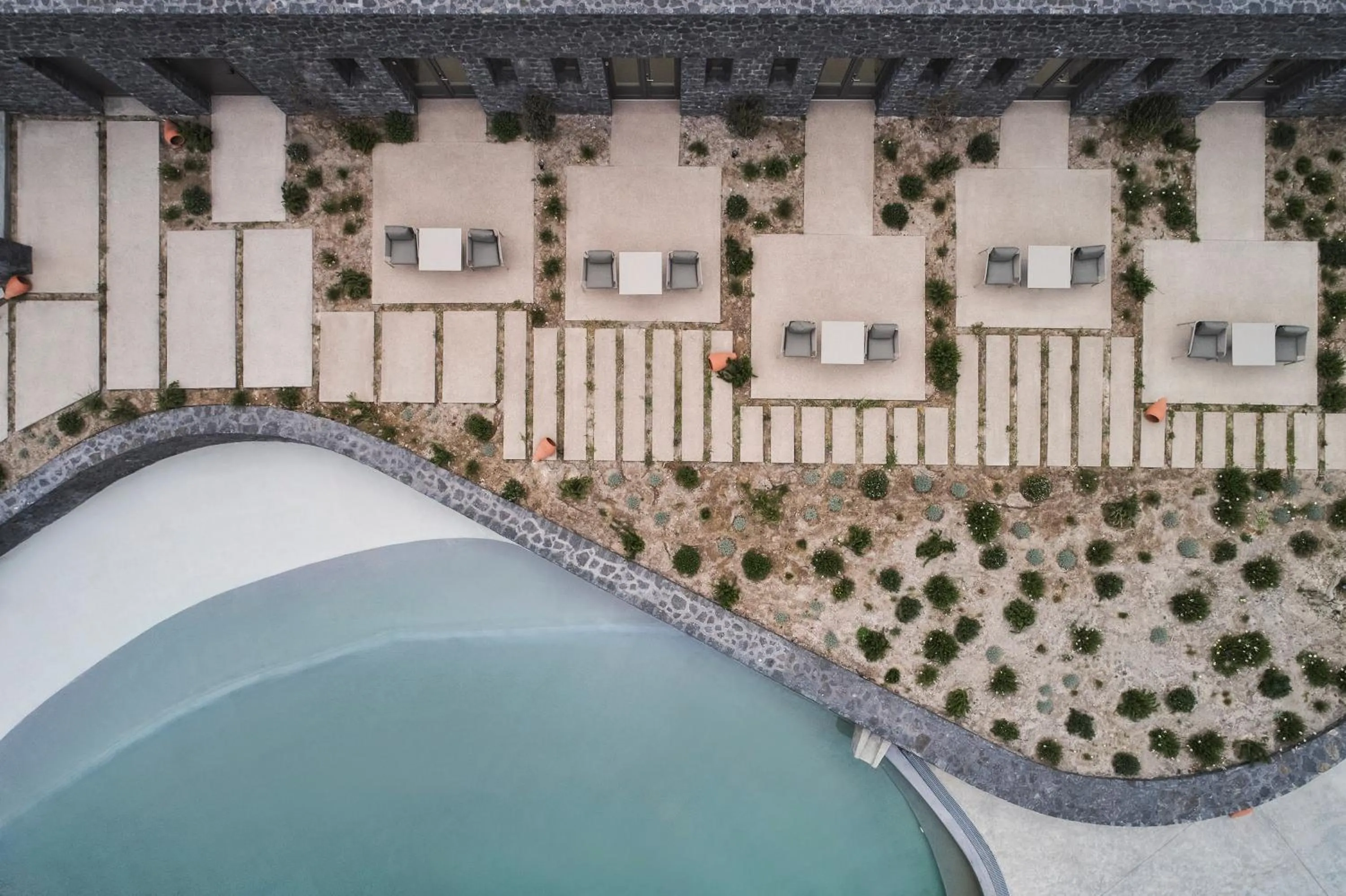 Pool view in Orama Hotel & Spa