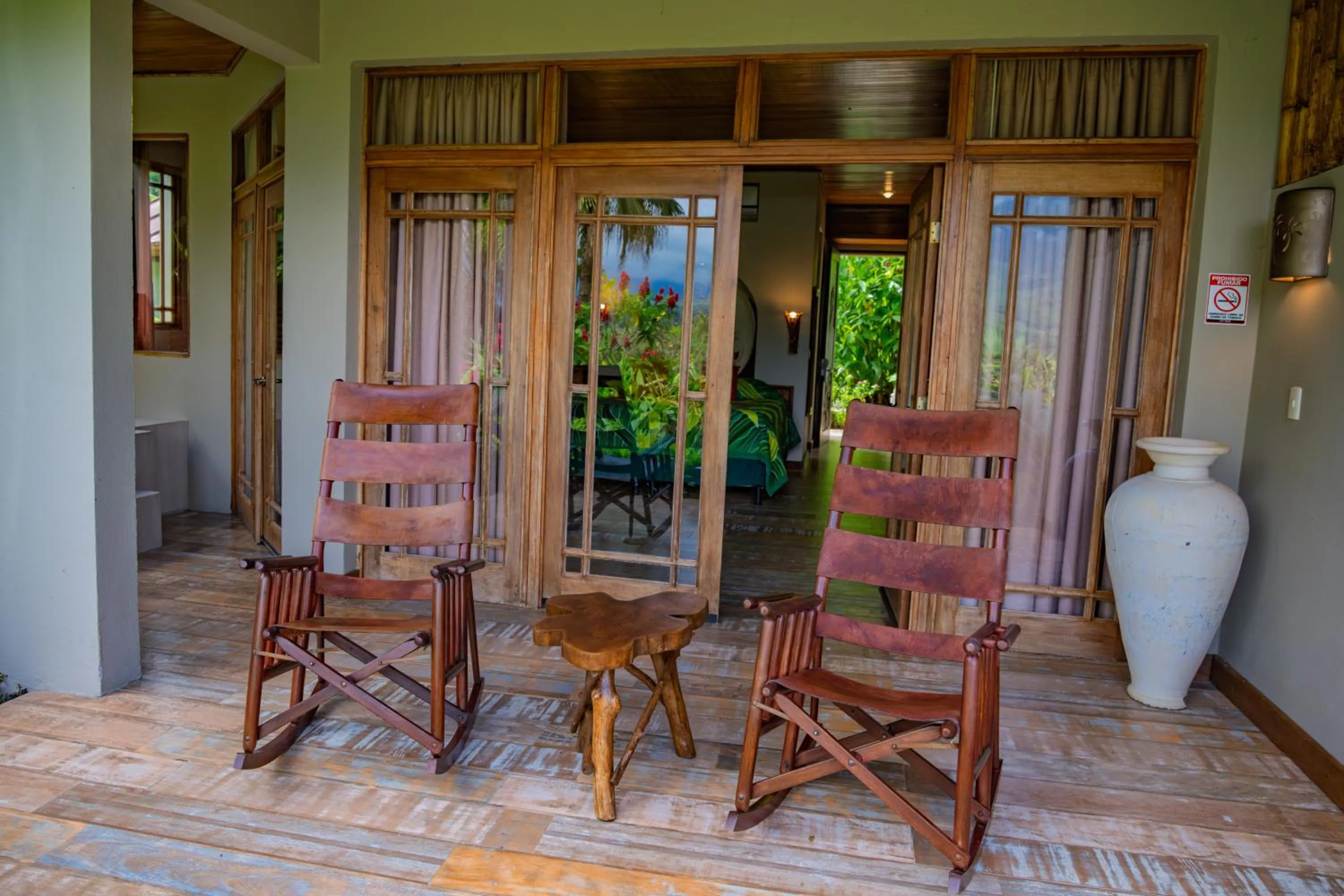 Seating area in Lost Iguana Resort and Spa
