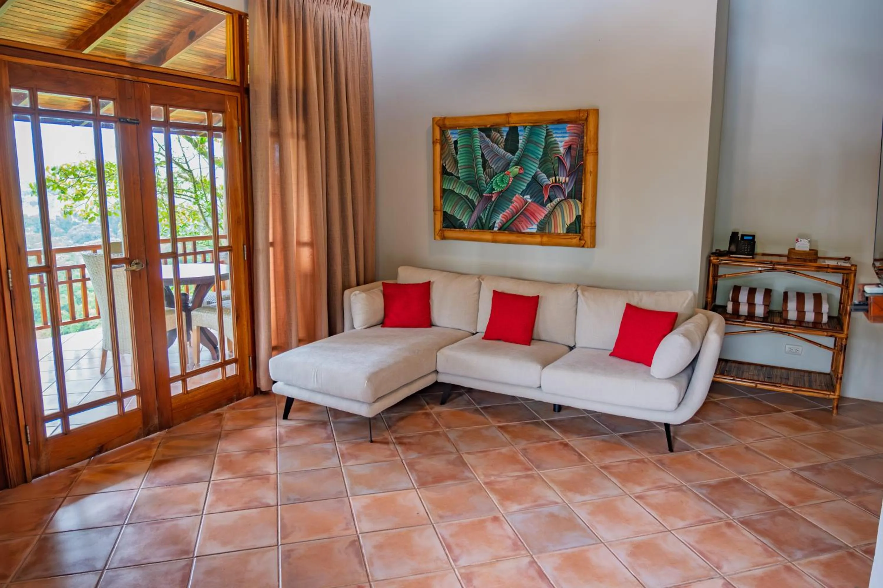 Living room in Lost Iguana Resort and Spa
