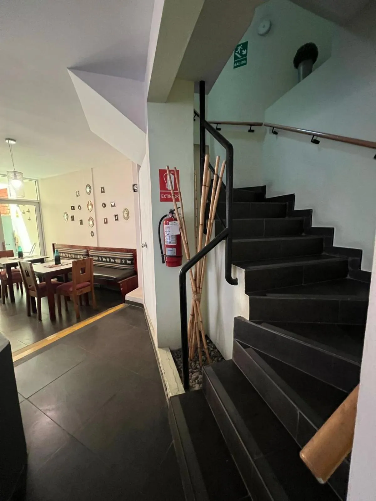 Dining area in B&B Wasi Airport Lima