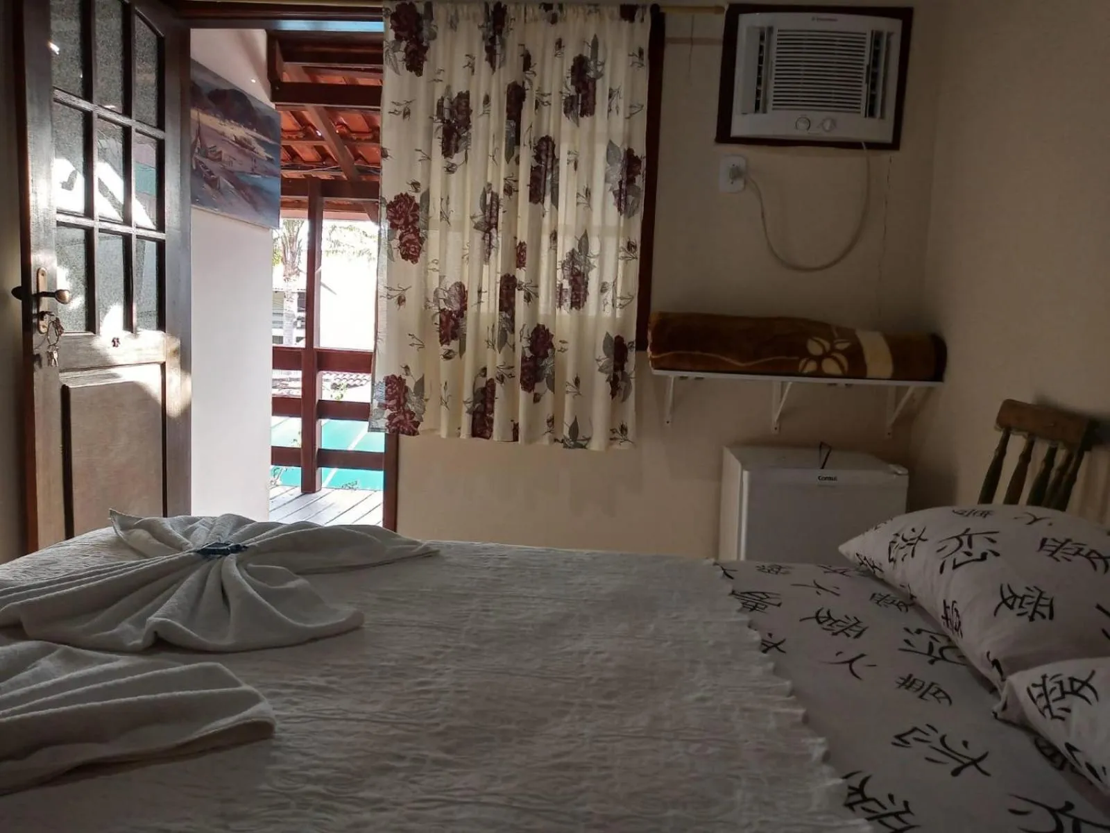 Bed in Pousada Vila D' Itália