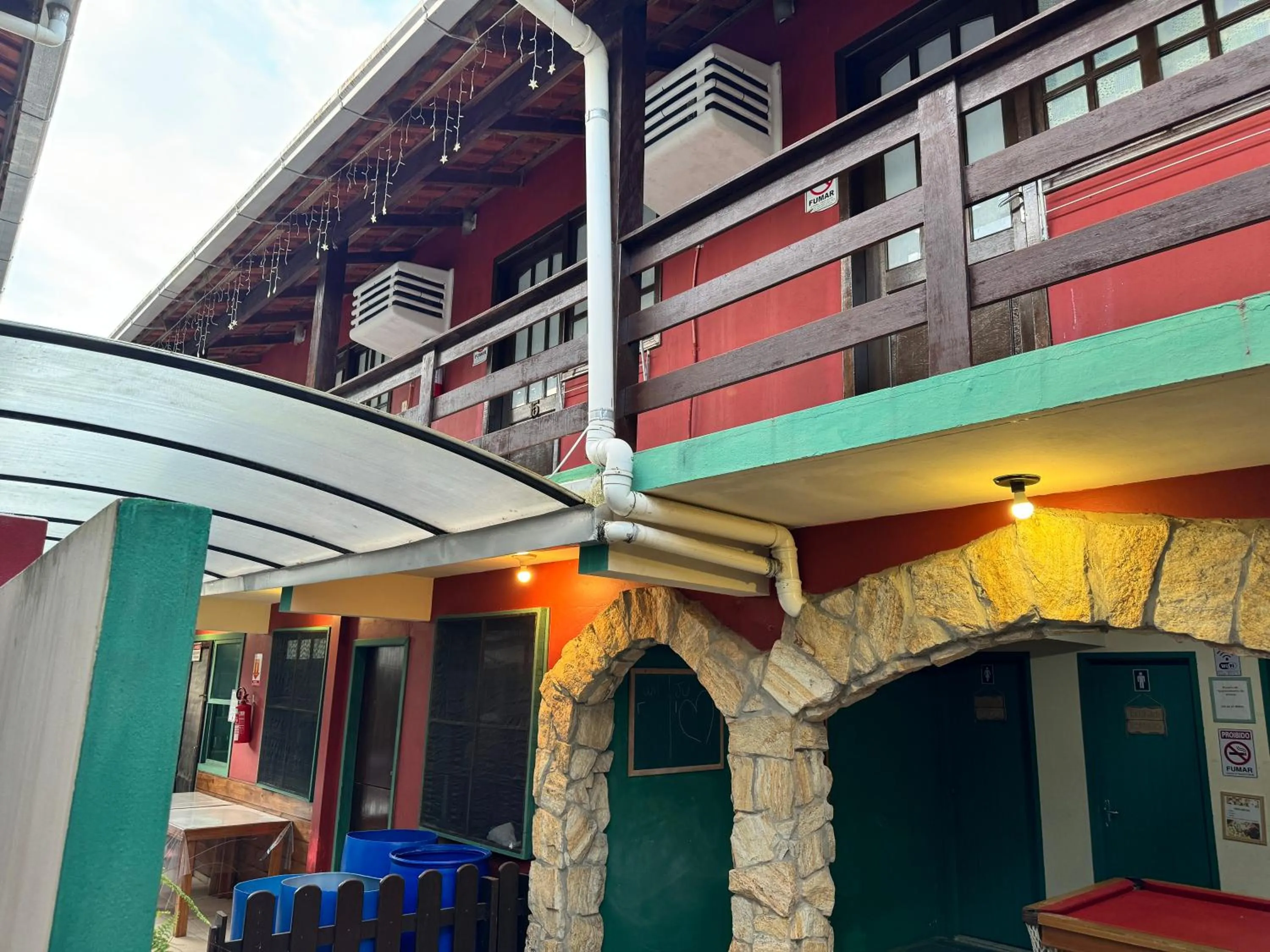 Property building in Pousada Vila D' Itália