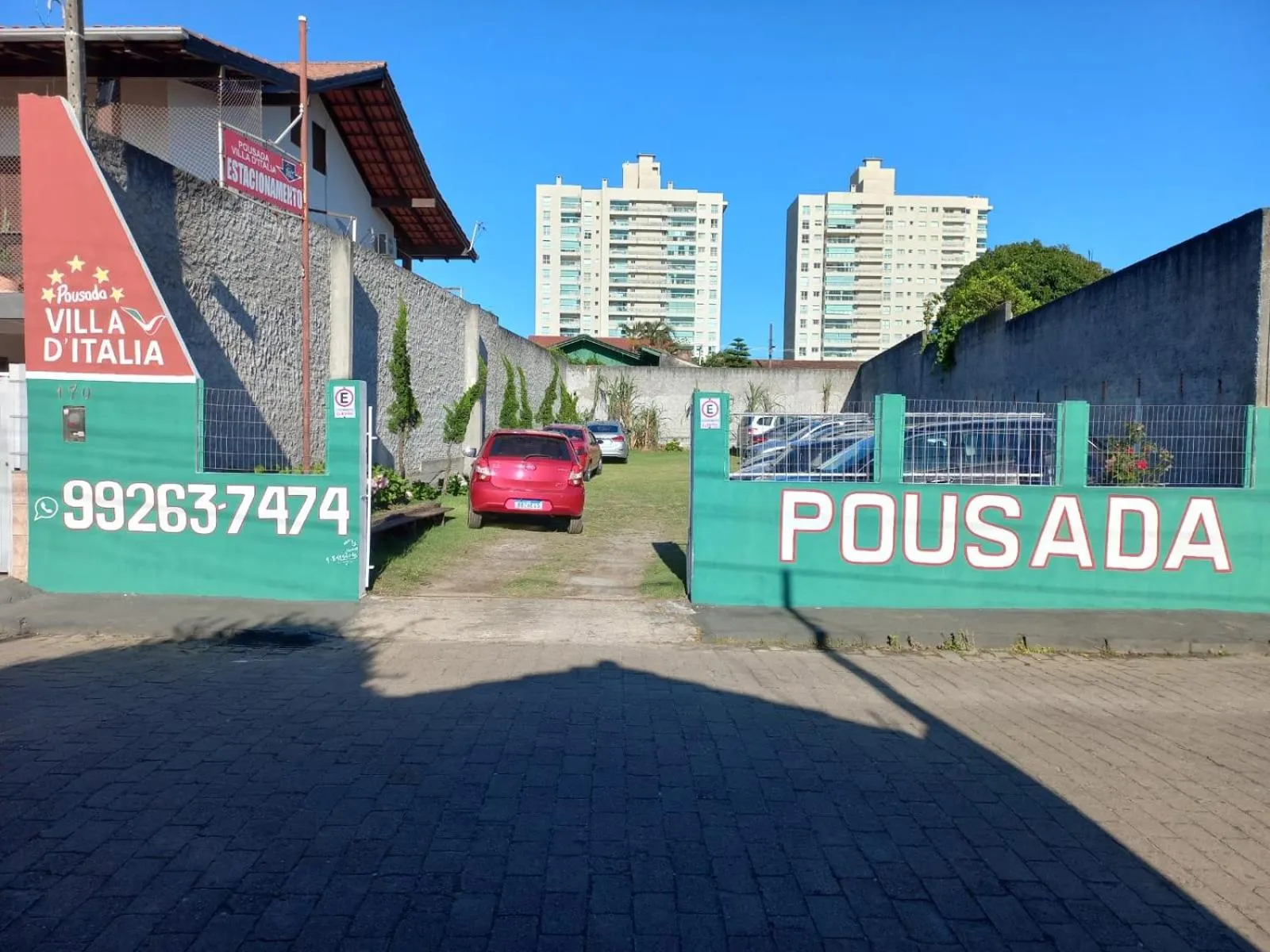 Property building in Pousada Vila D' Itália