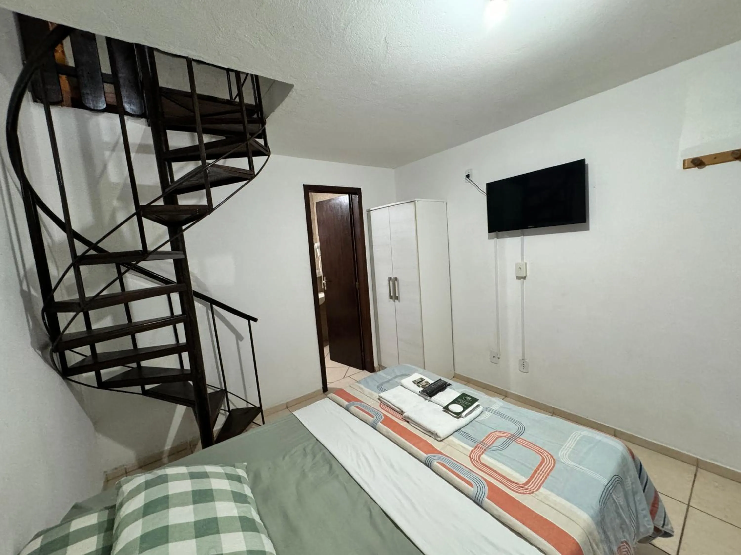 Bed in Pousada Vila D' Itália