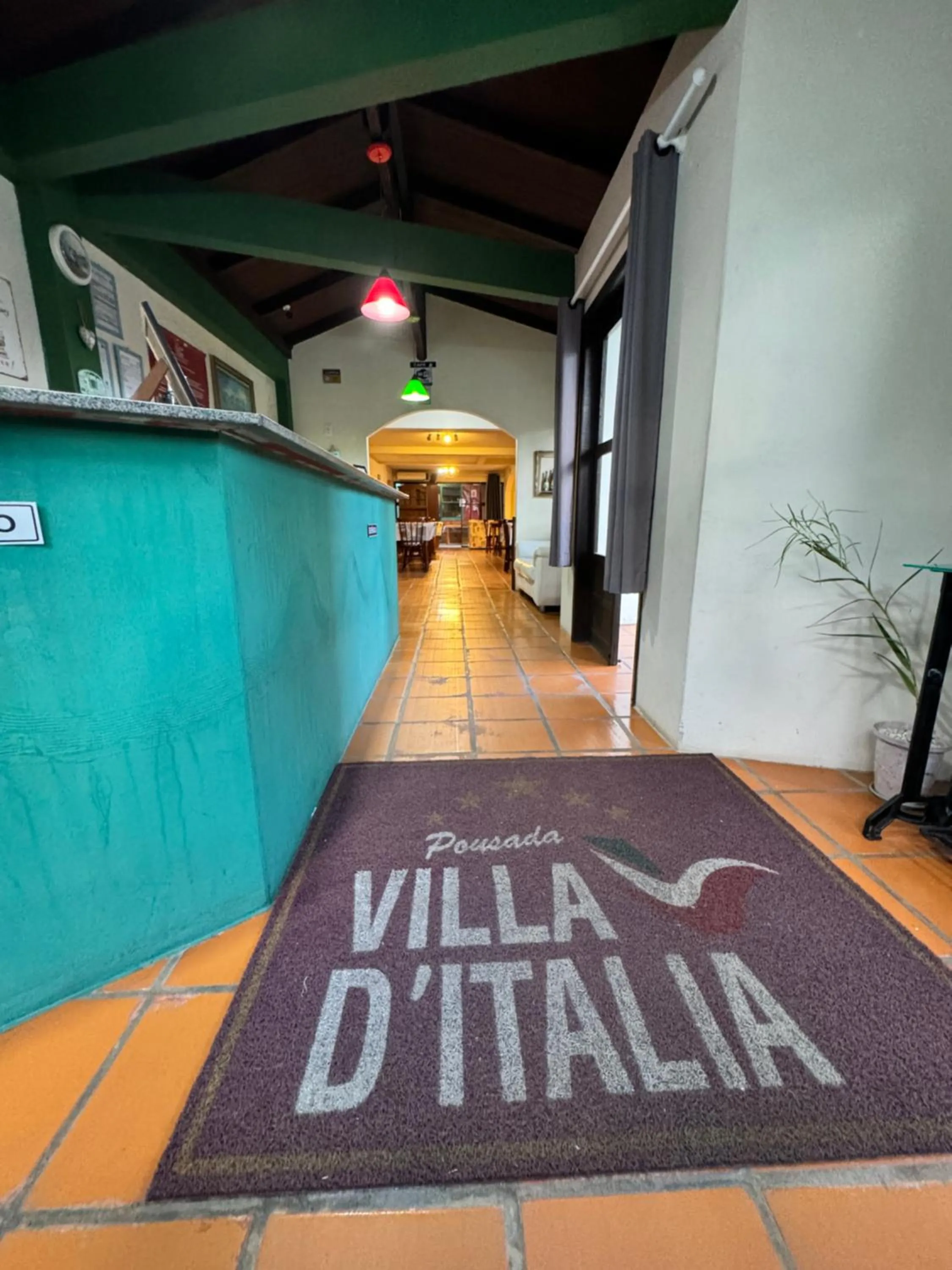 Lobby or reception in Pousada Vila D' Itália