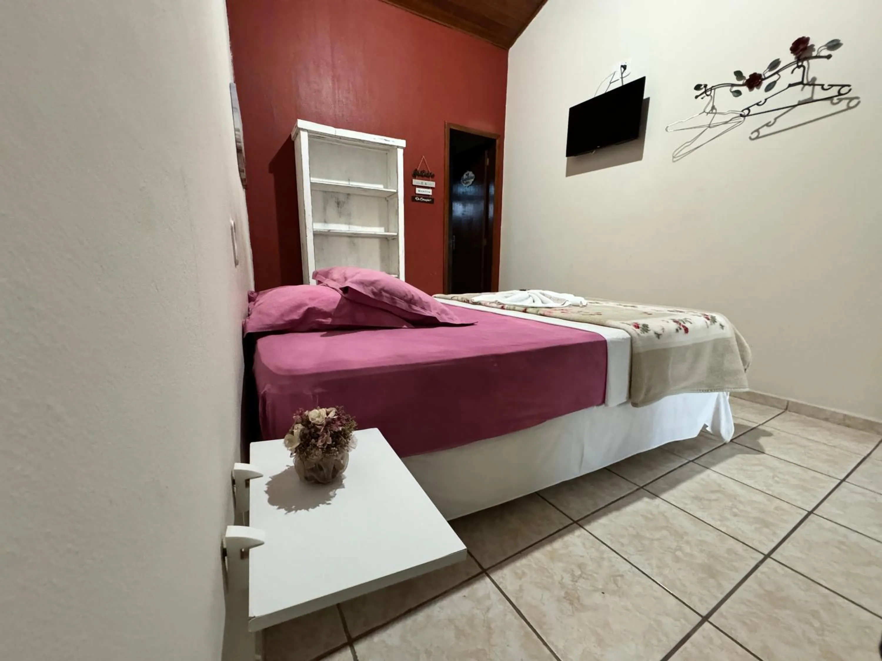 Bed in Pousada Vila D' Itália