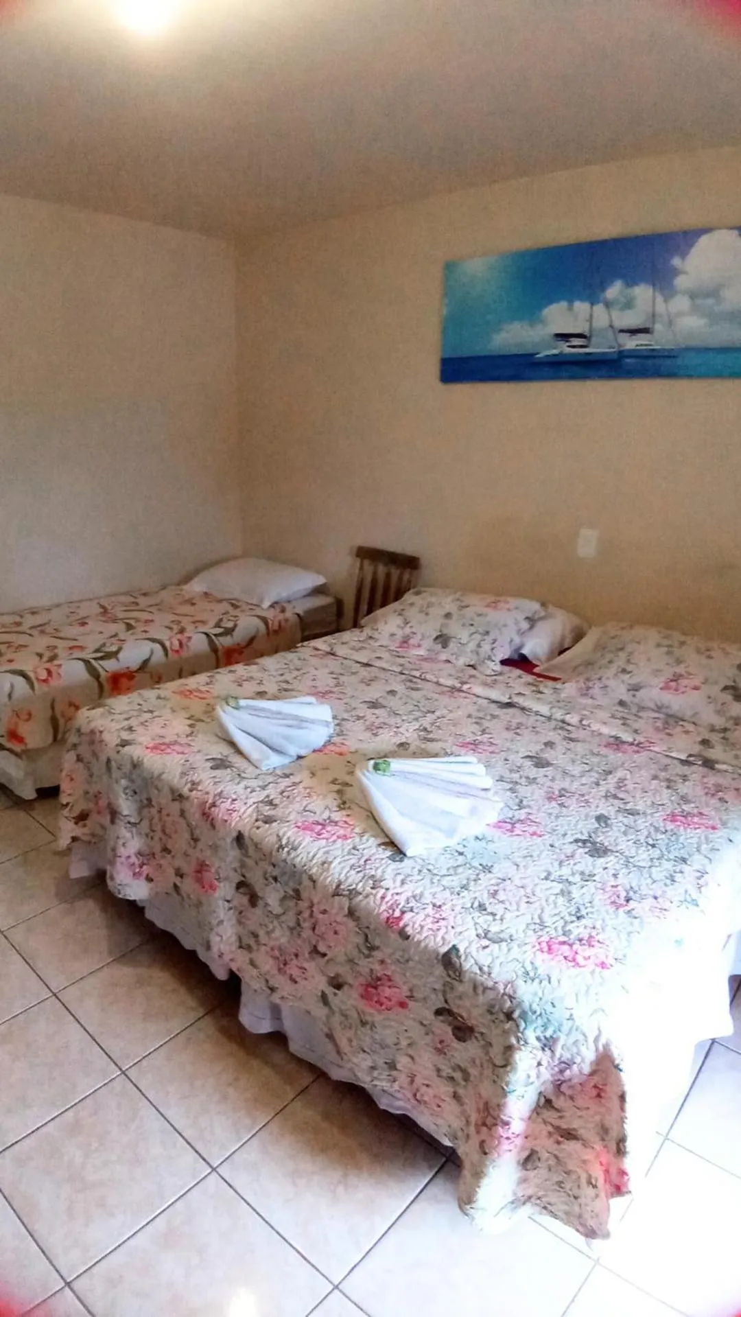 Bed in Pousada Vila D' Itália