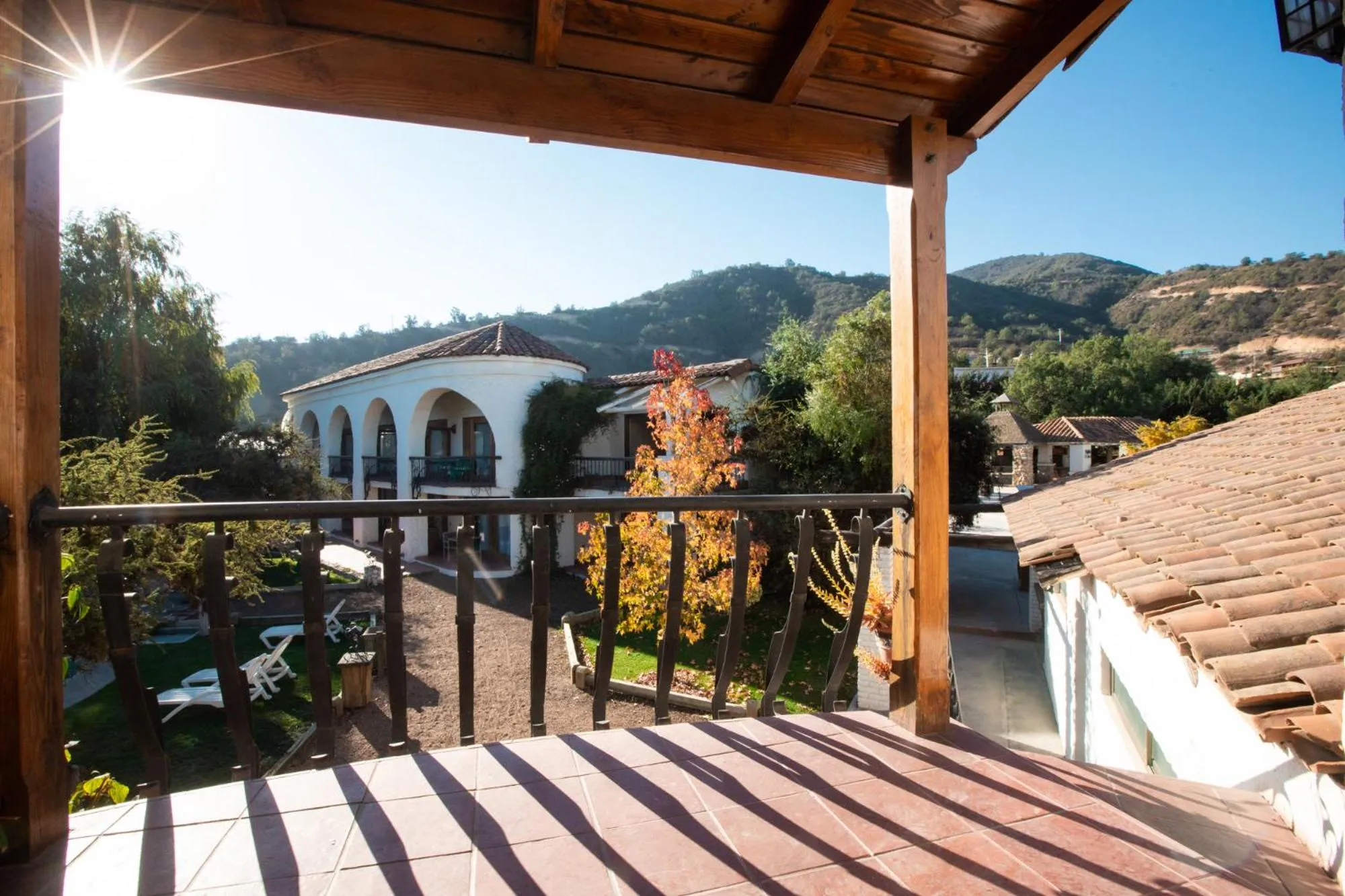 Balcony/Terrace in Hotel Casablanca Spa & Wine