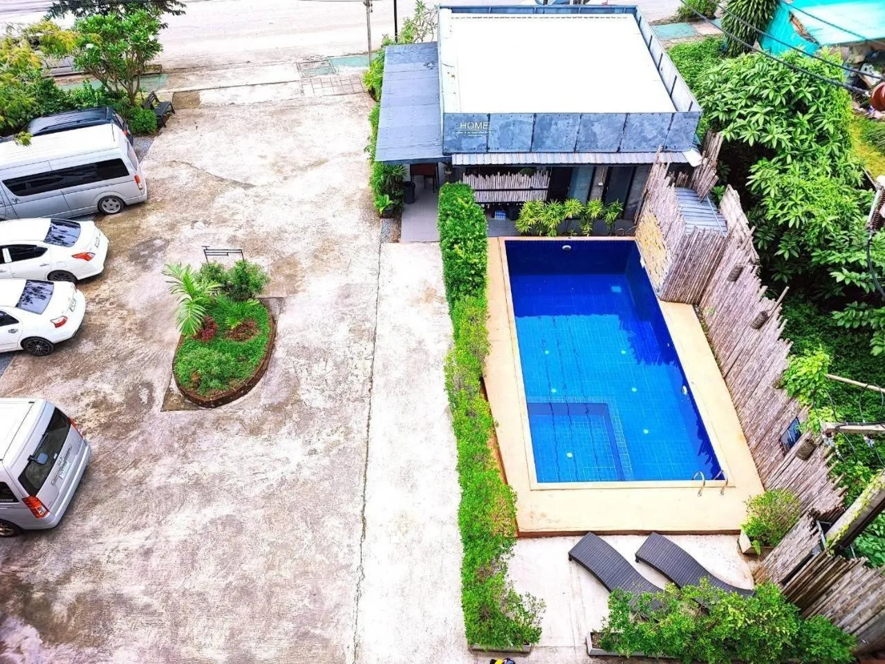 Swimming pool in The Beach at Klong Muang