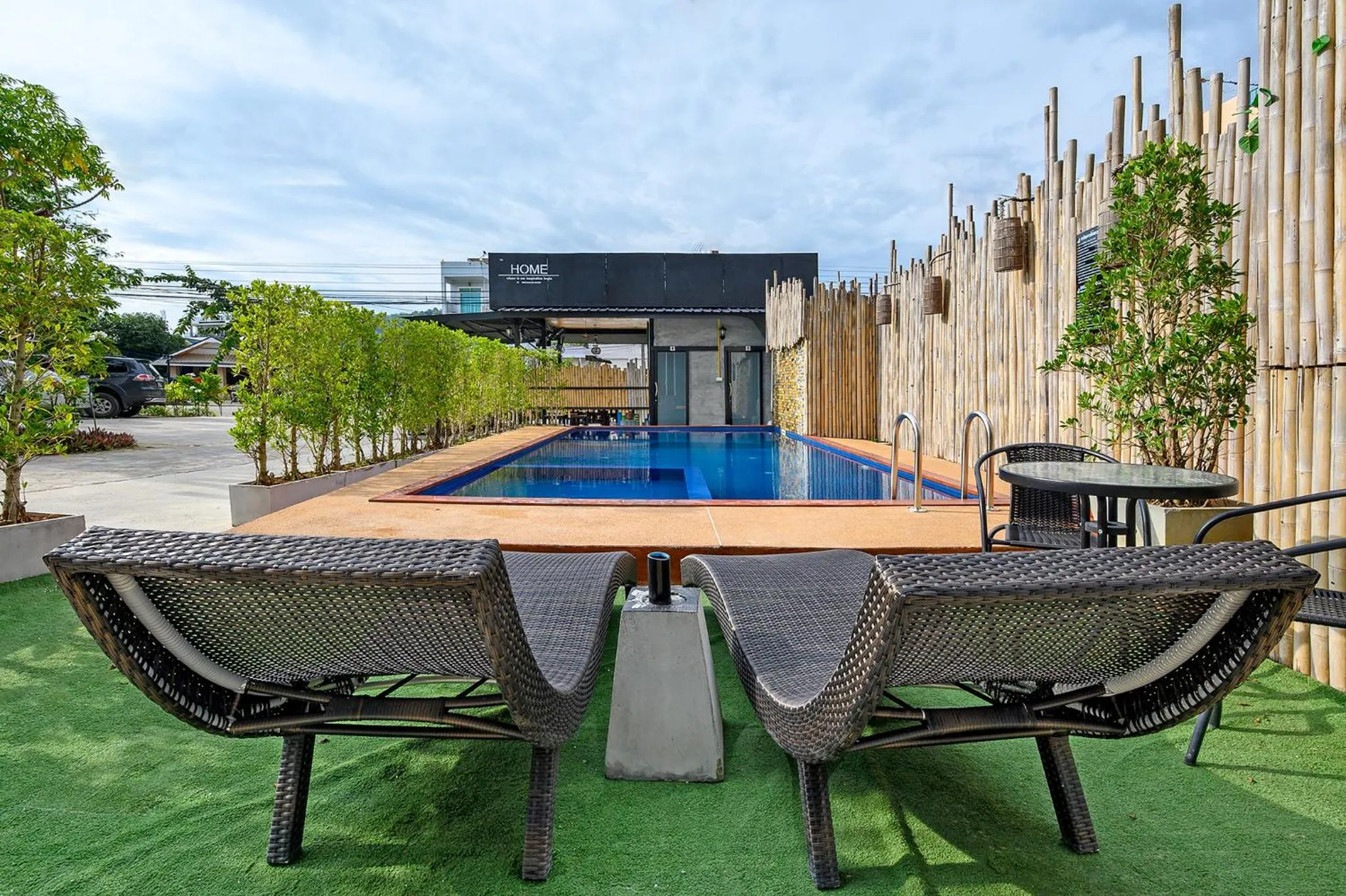 Swimming pool in The Beach at Klong Muang