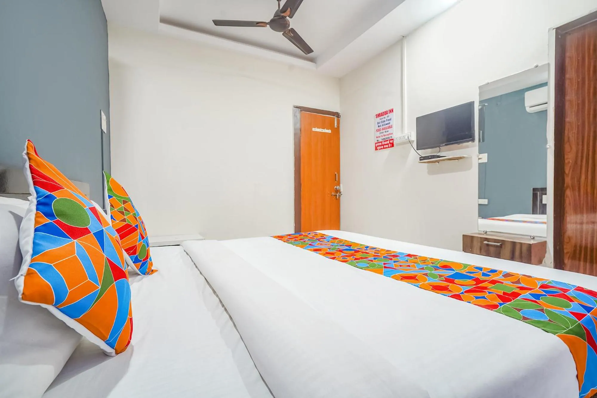 Bed in FabExpress Shraddha inn