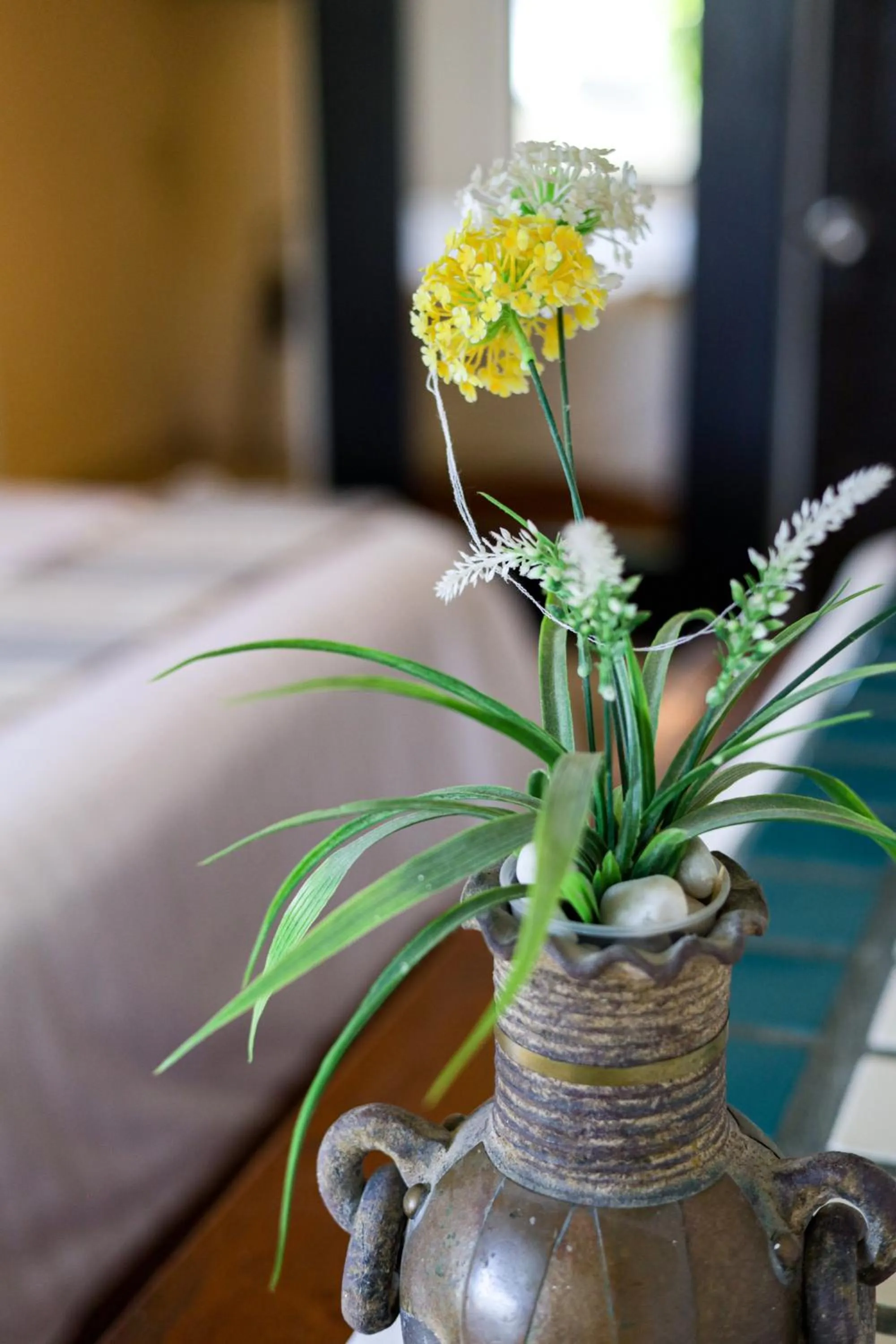 Bed in Hotel Posada Terranova