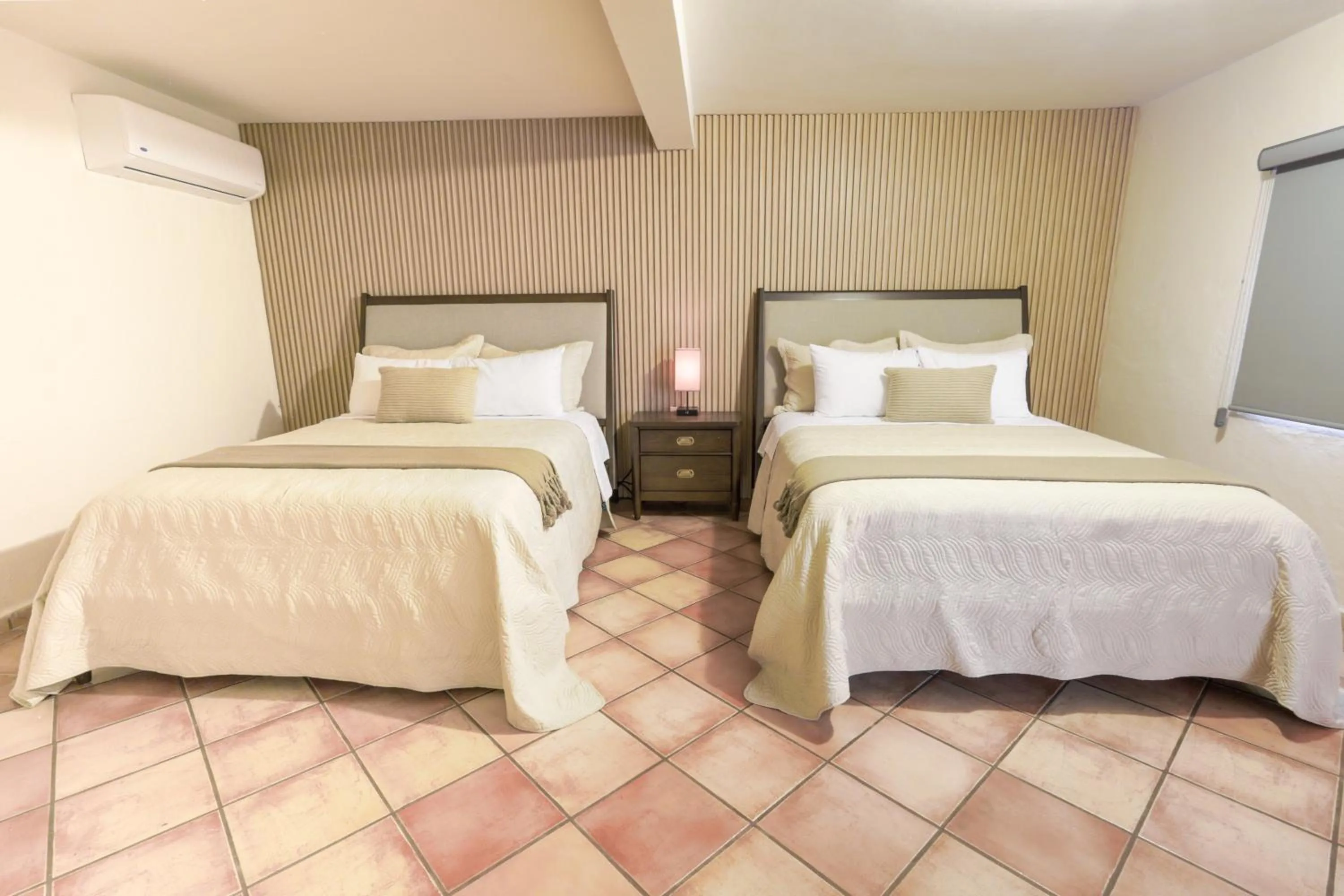 Bed in Hotel Posada Terranova