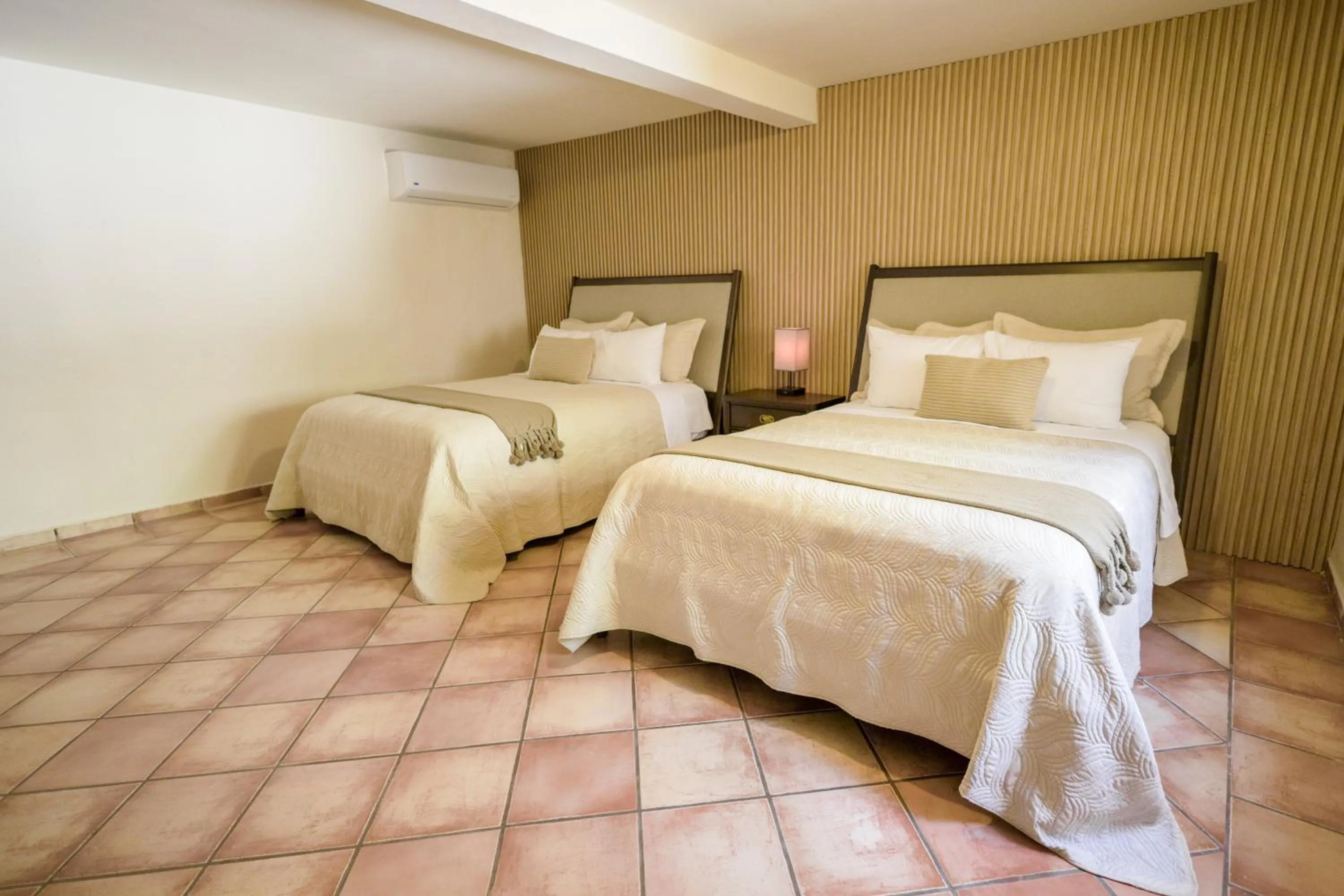 Bed in Hotel Posada Terranova