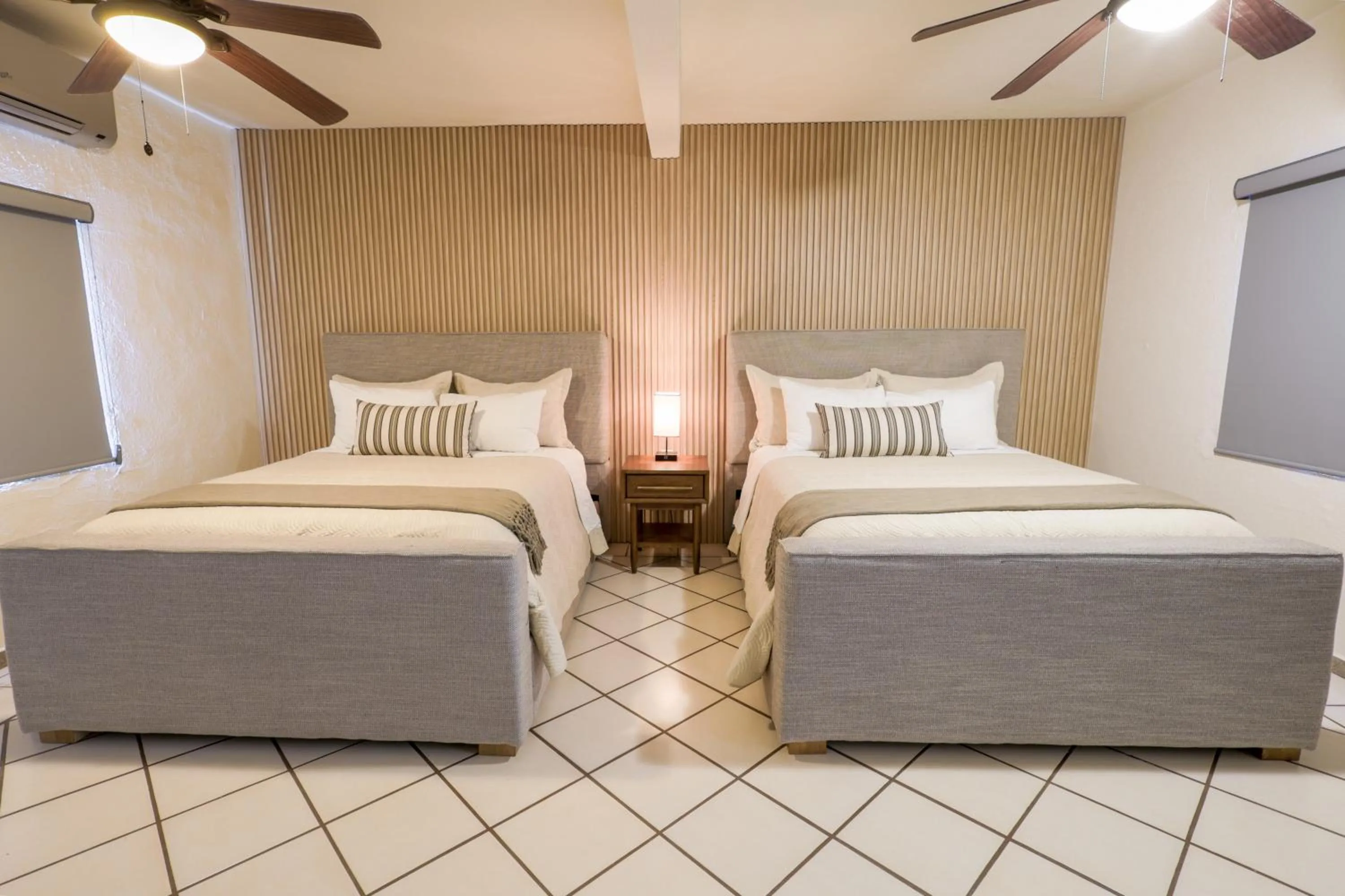 Bed in Hotel Posada Terranova