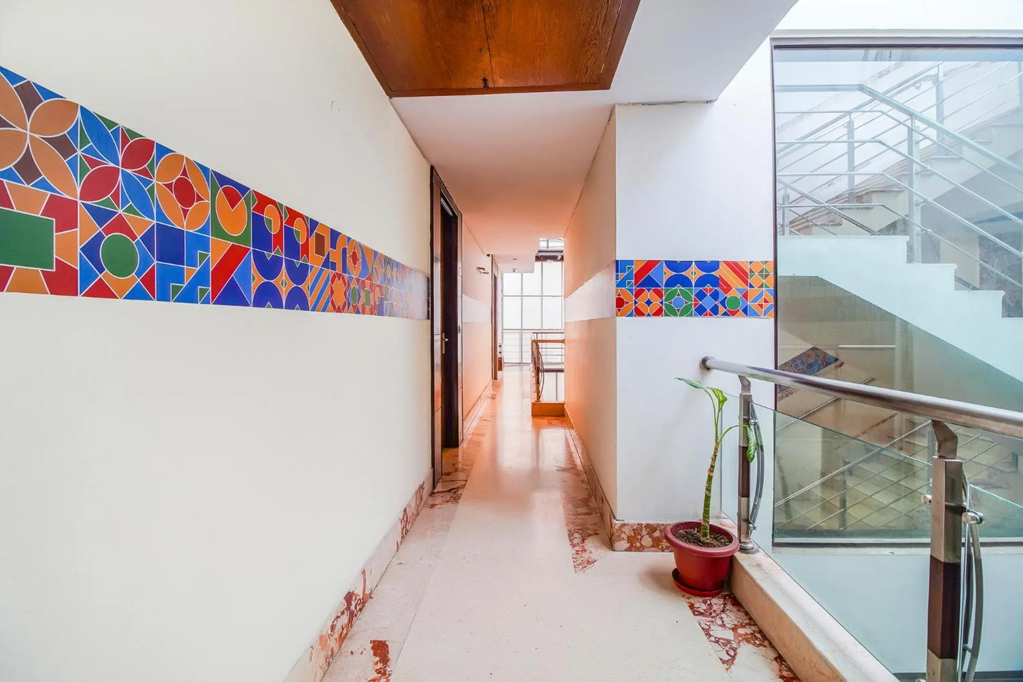 Lobby or reception in FabHotel Marble Arch Karol Bagh