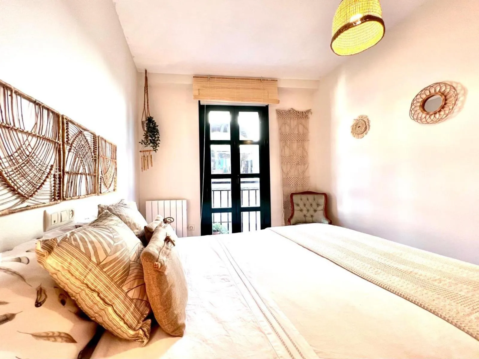 Bed in Hotel Marrodan Arnedillo