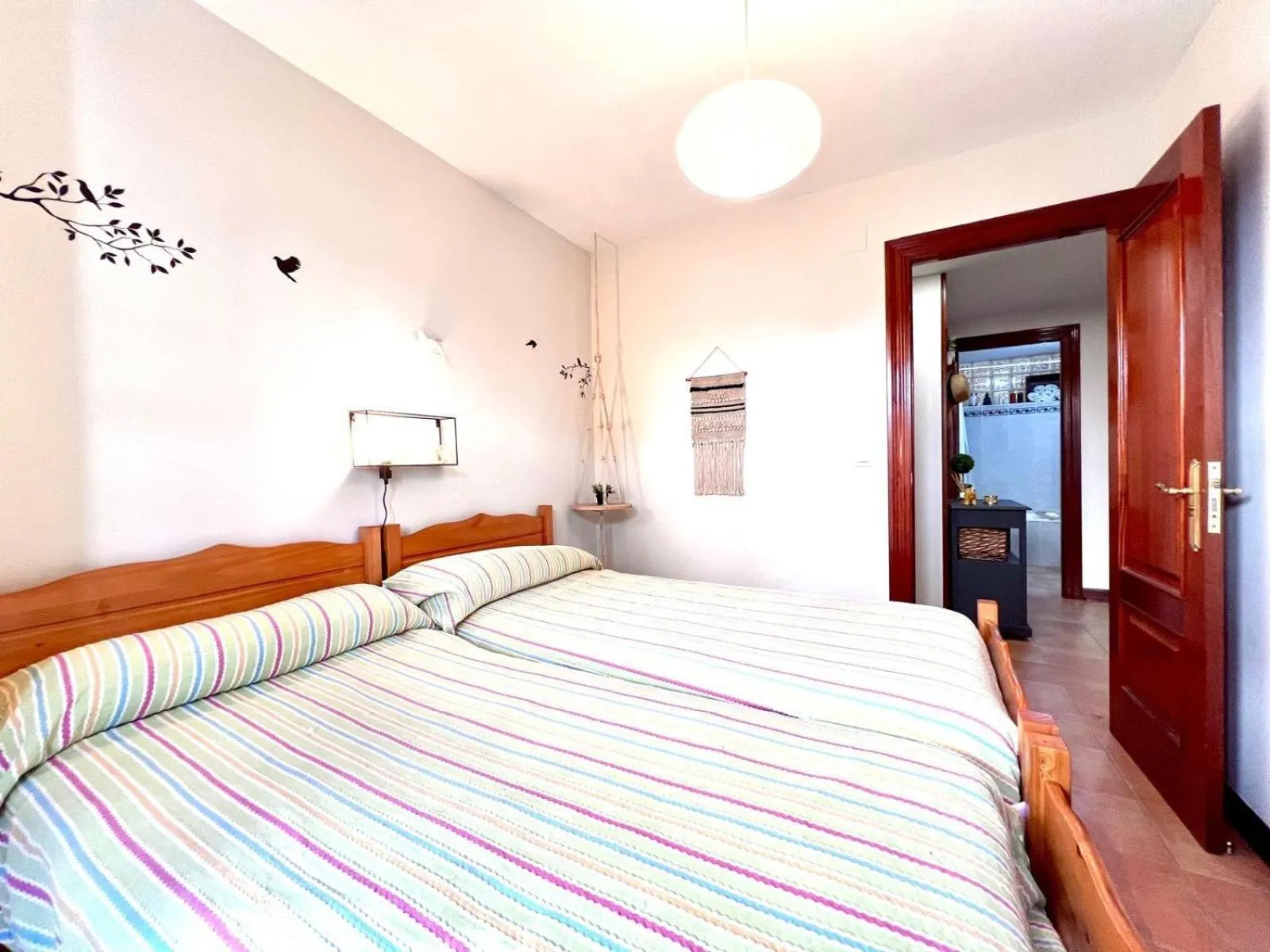 Bed in Hotel Marrodan Arnedillo