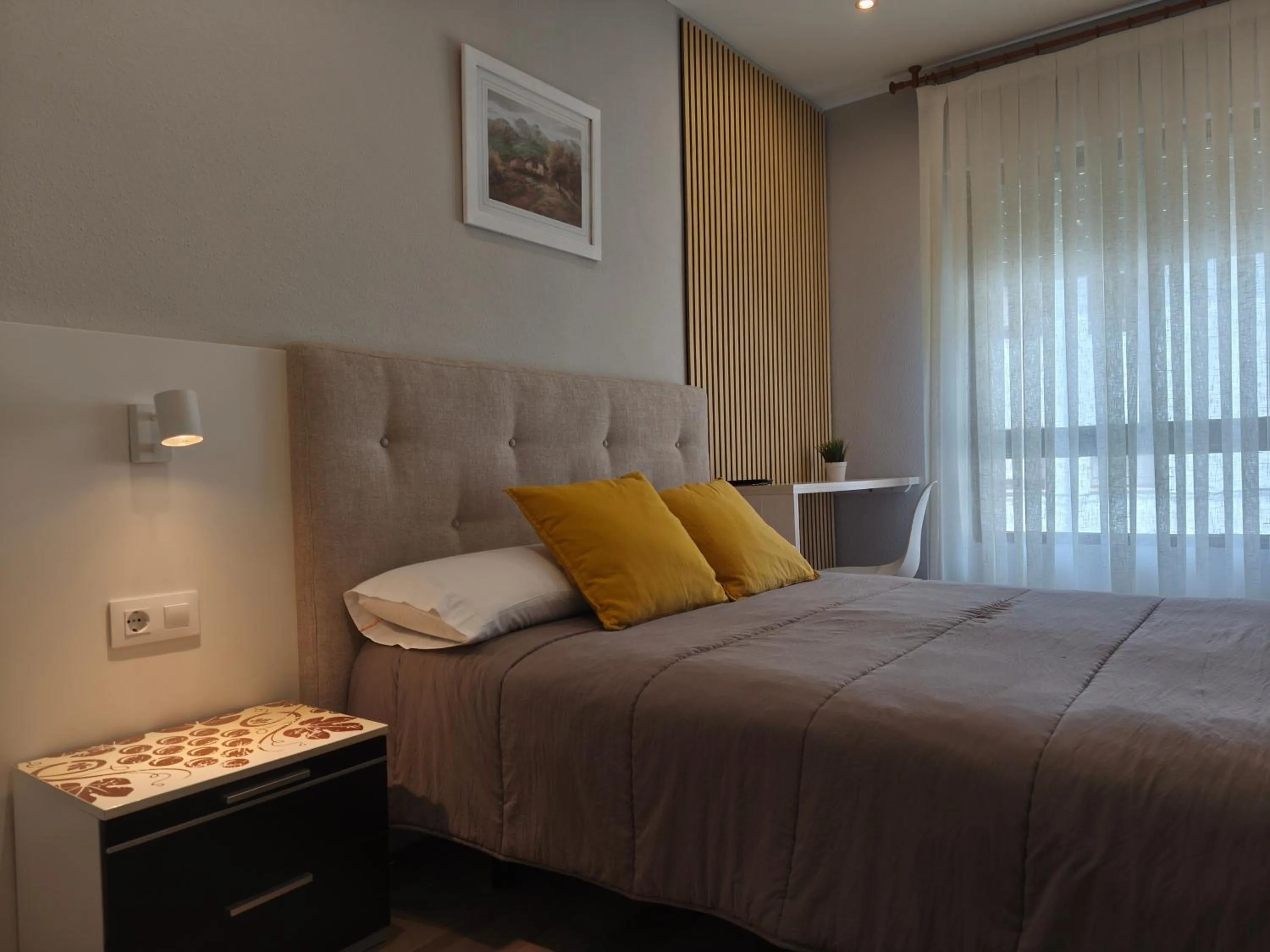 Bed in Hotel Marrodan Arnedillo