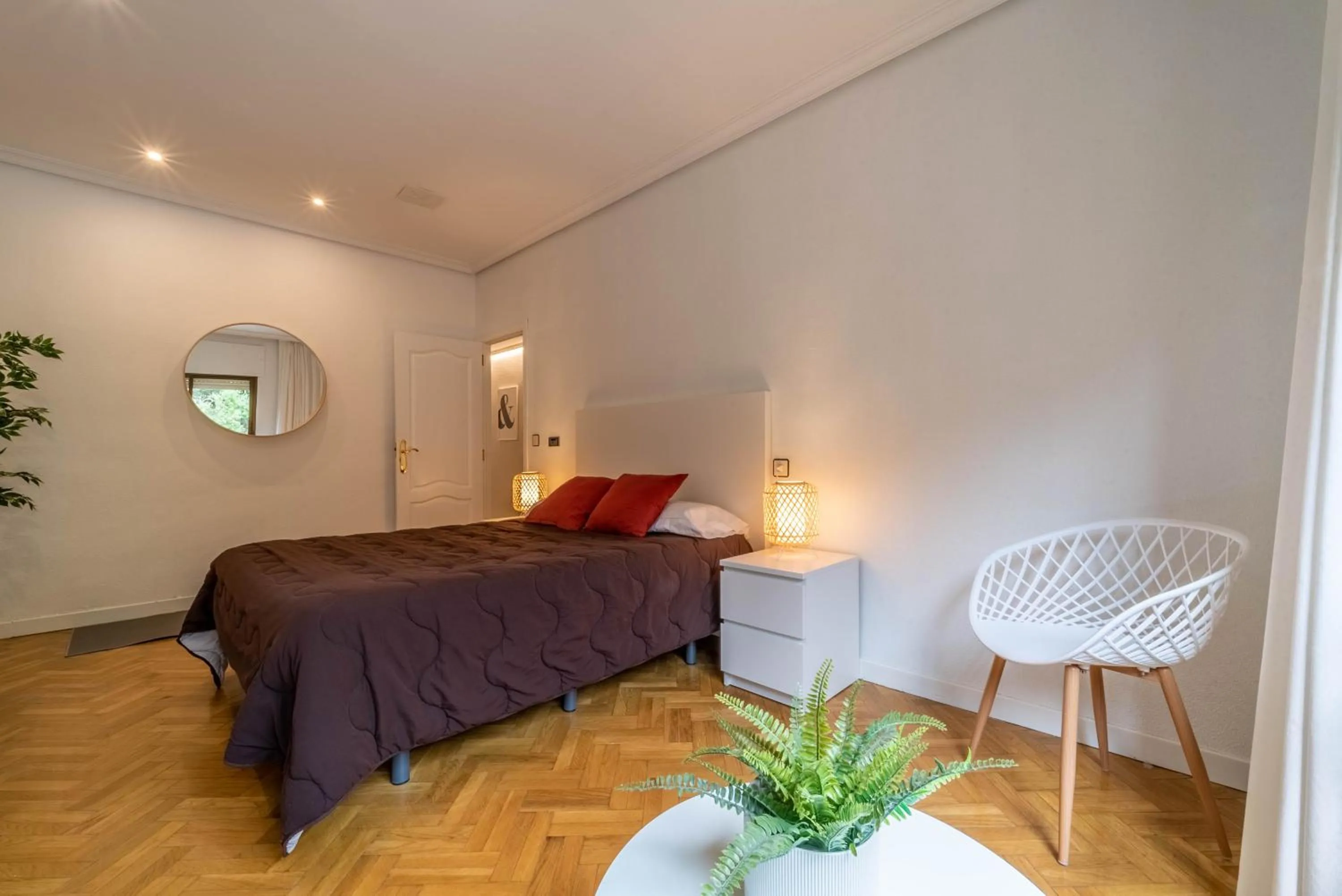 Bed in Hotel Marrodan Arnedillo