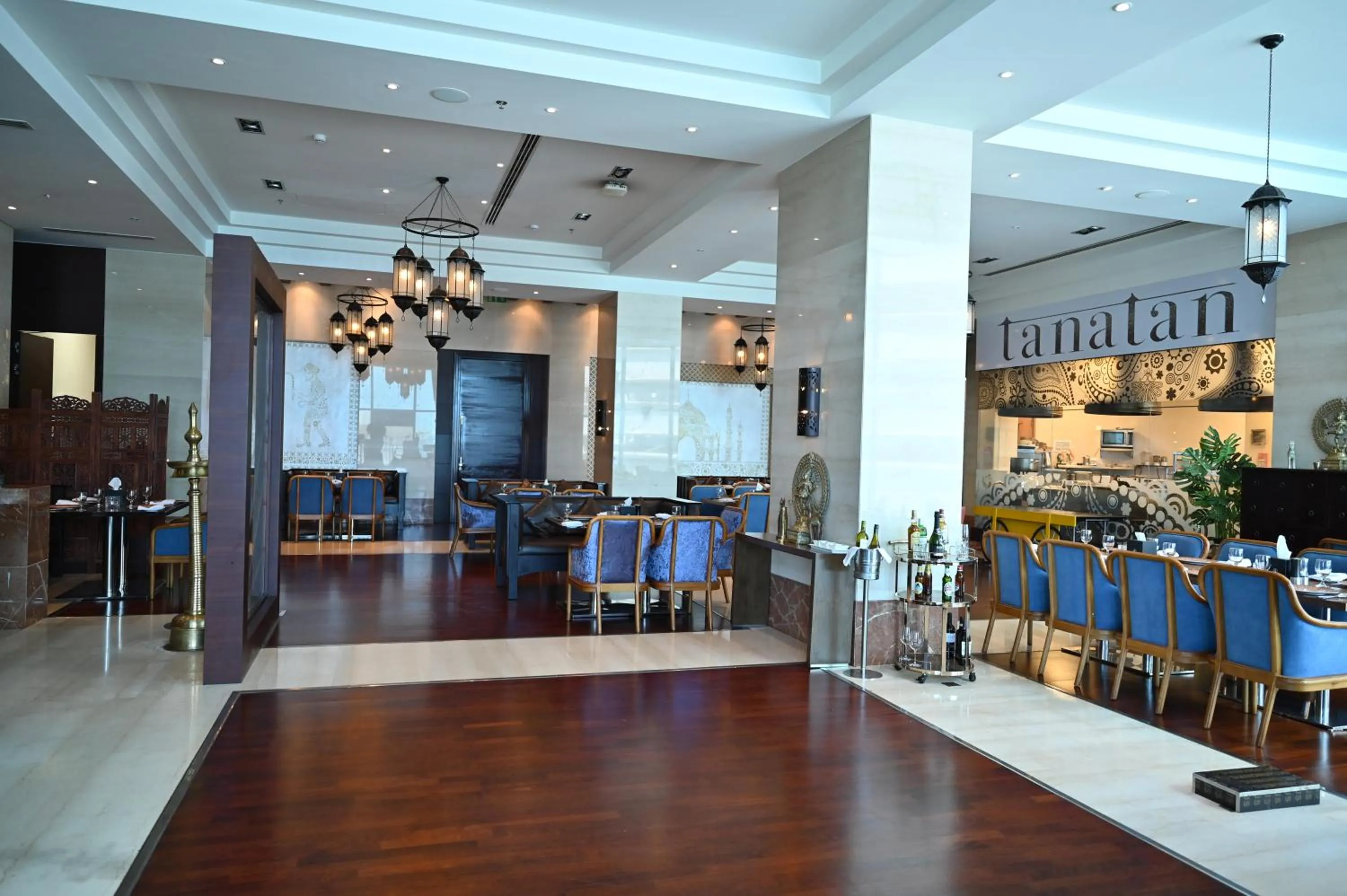 Restaurant/places to eat in Ramee Grand Hotel And Spa