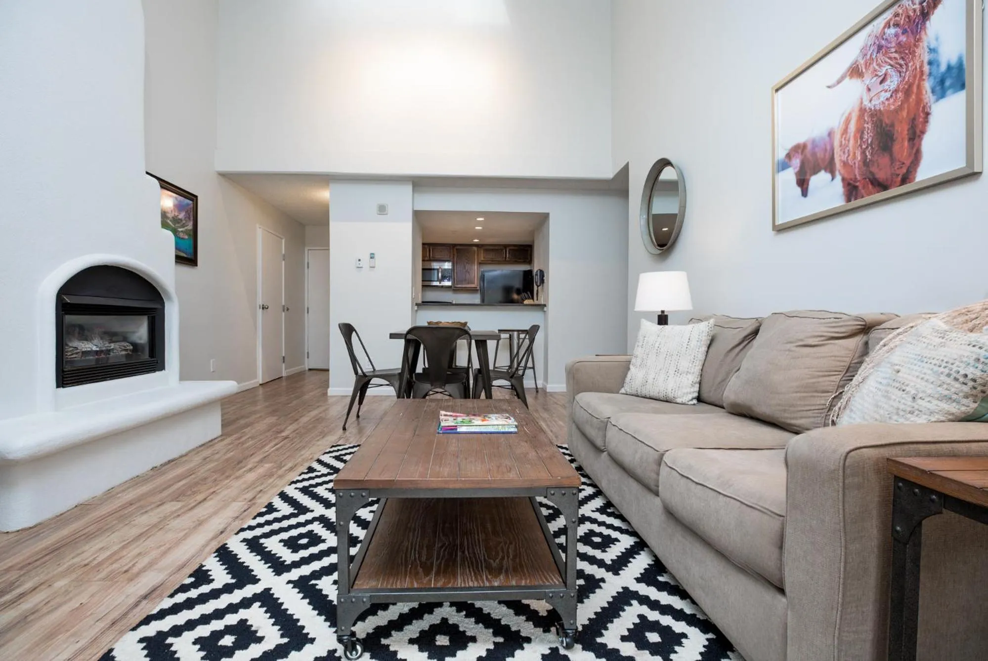 Living room in Evergreen Lodge at Vail
