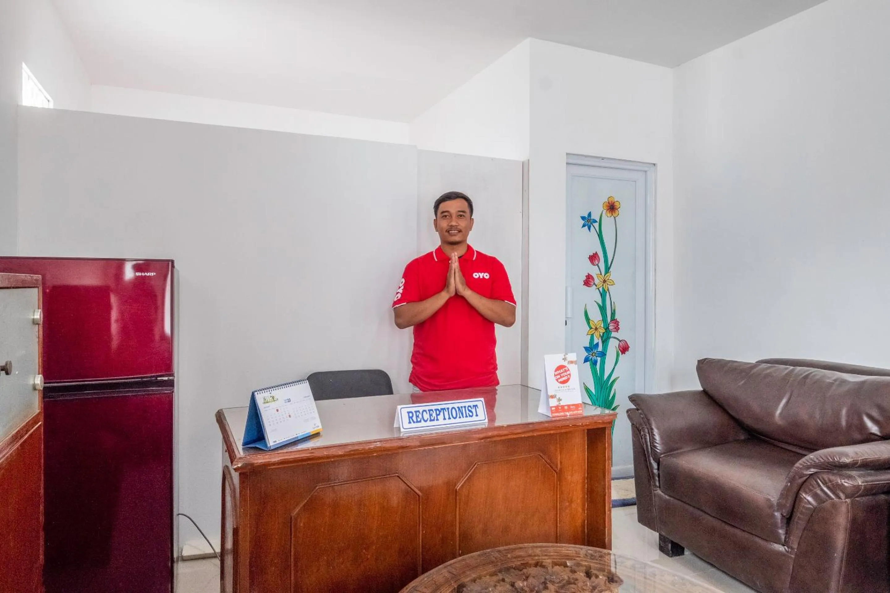 Lobby or reception in OYO Life 2391 Baladewa Residence Syariah