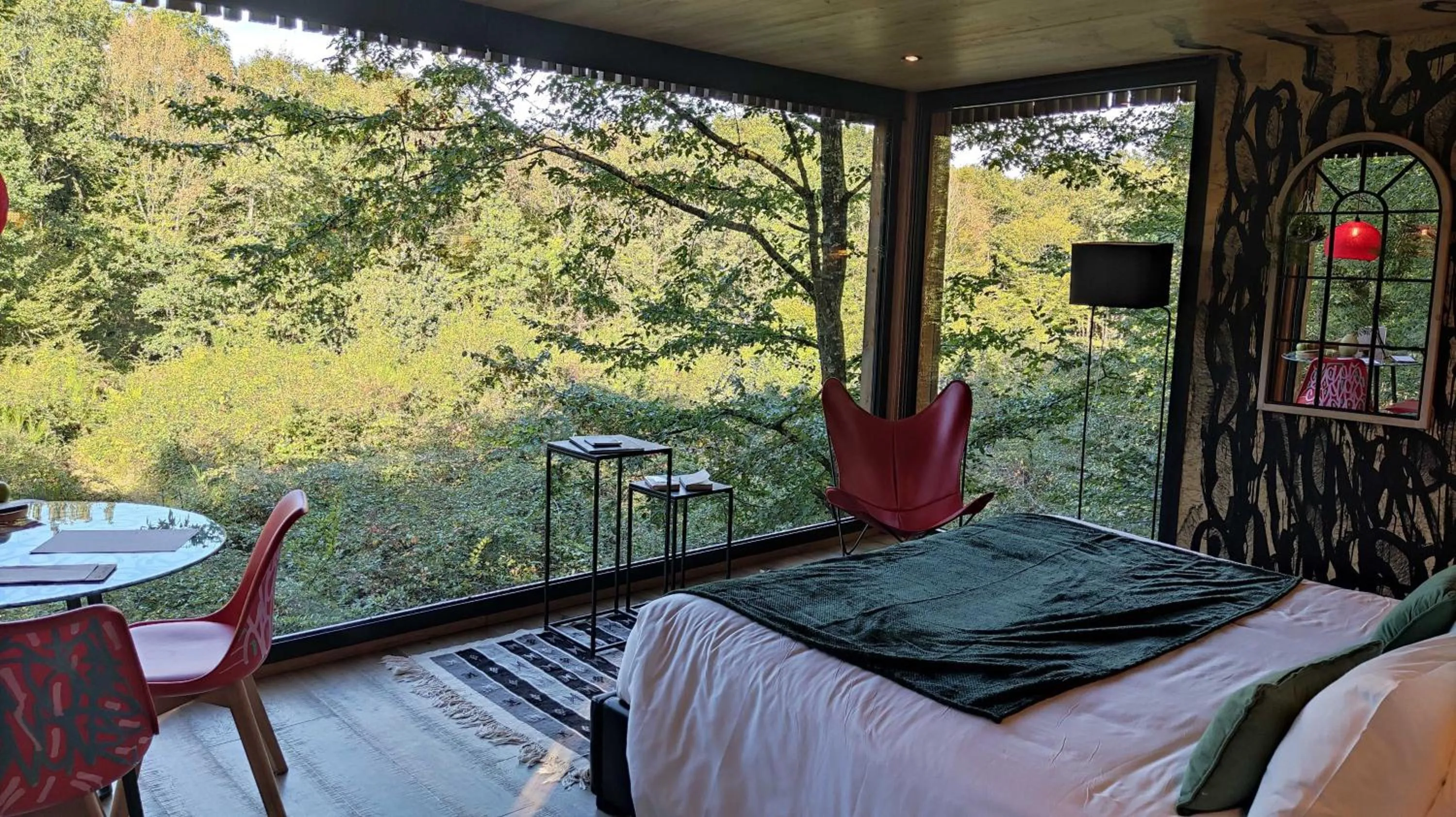 View (from property/room), Bed in Loire Valley Lodges - Hotel