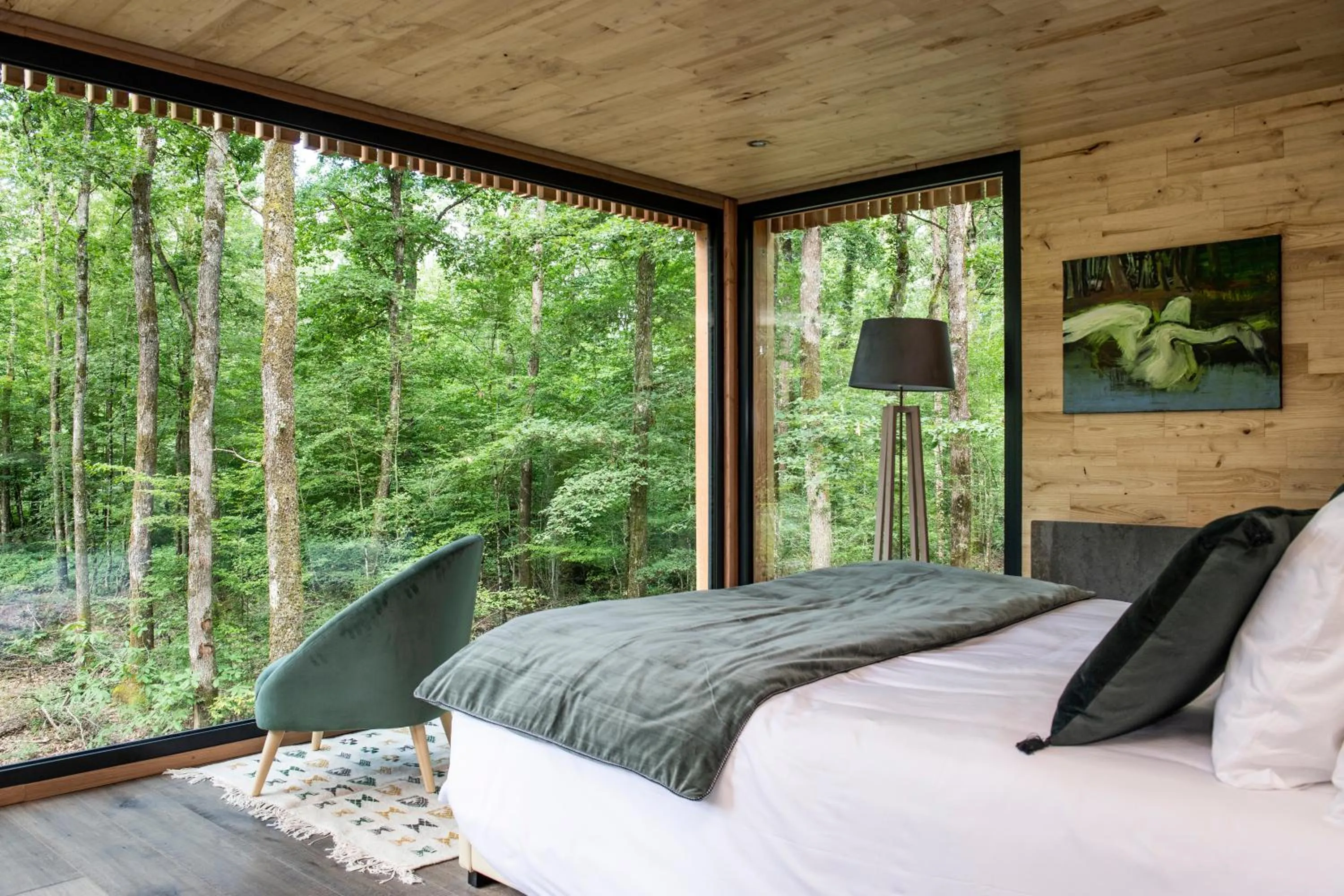 Bed in Loire Valley Lodges - Hotel