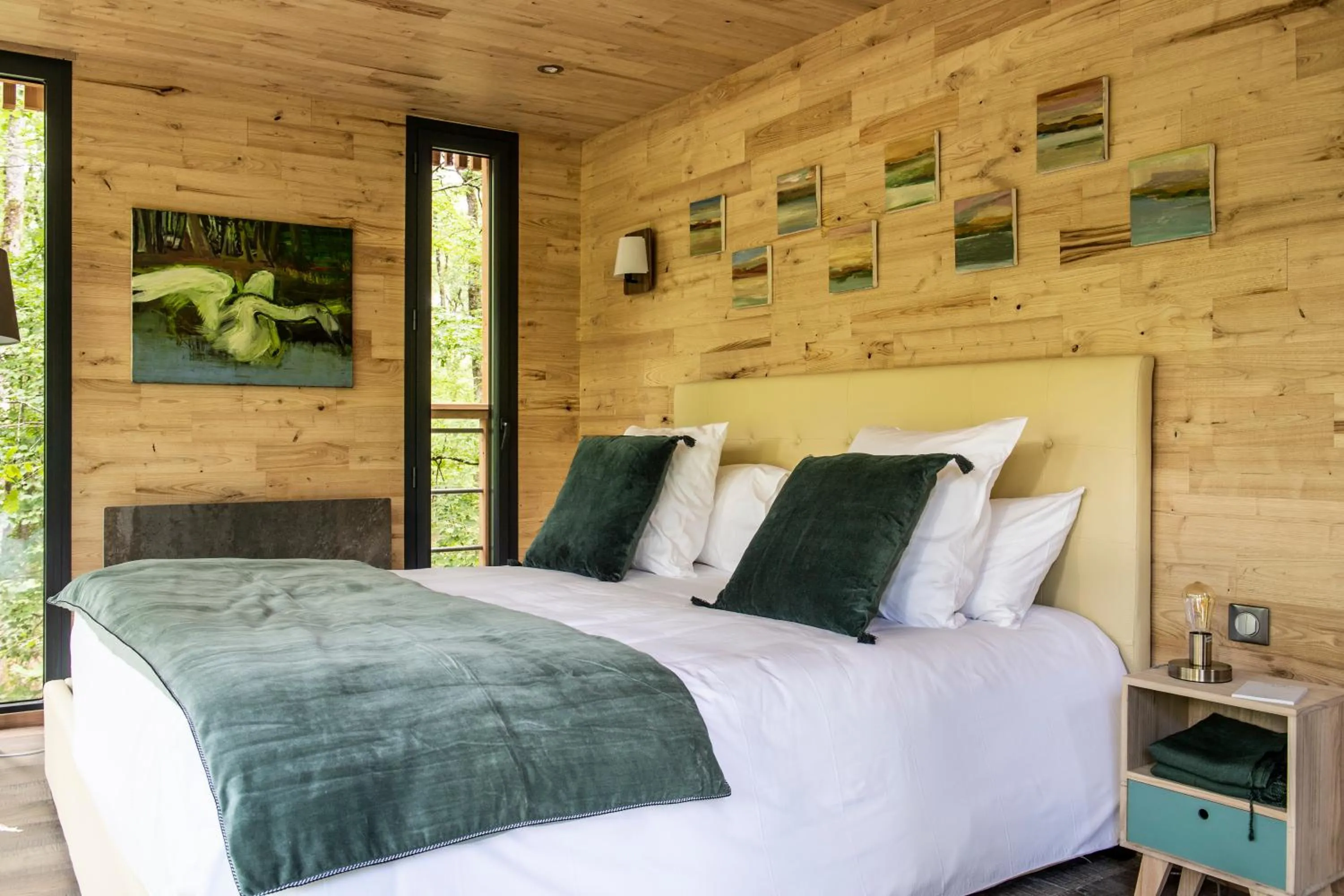 Bed in Loire Valley Lodges - Hotel