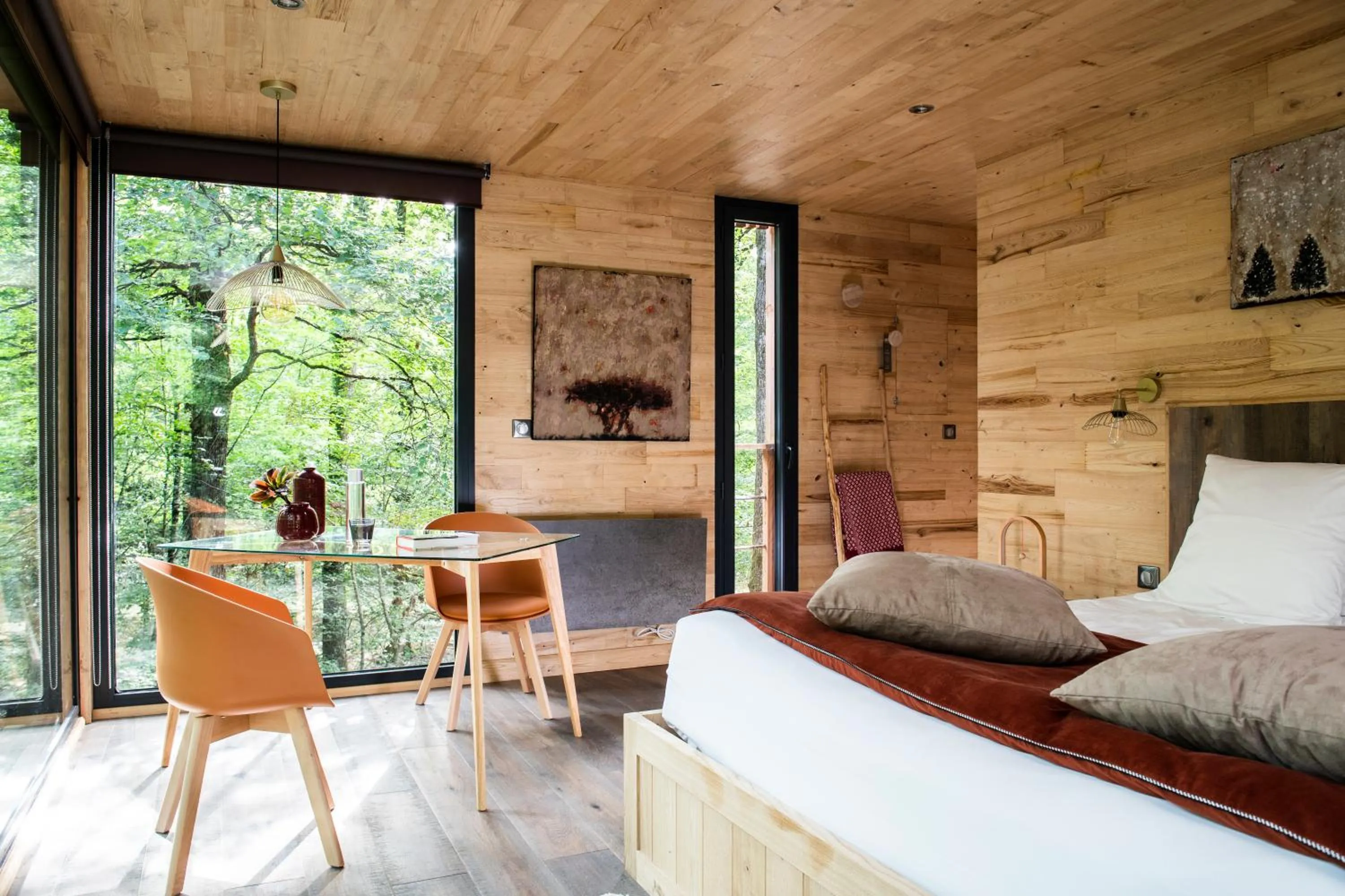 Bed in Loire Valley Lodges - Hotel