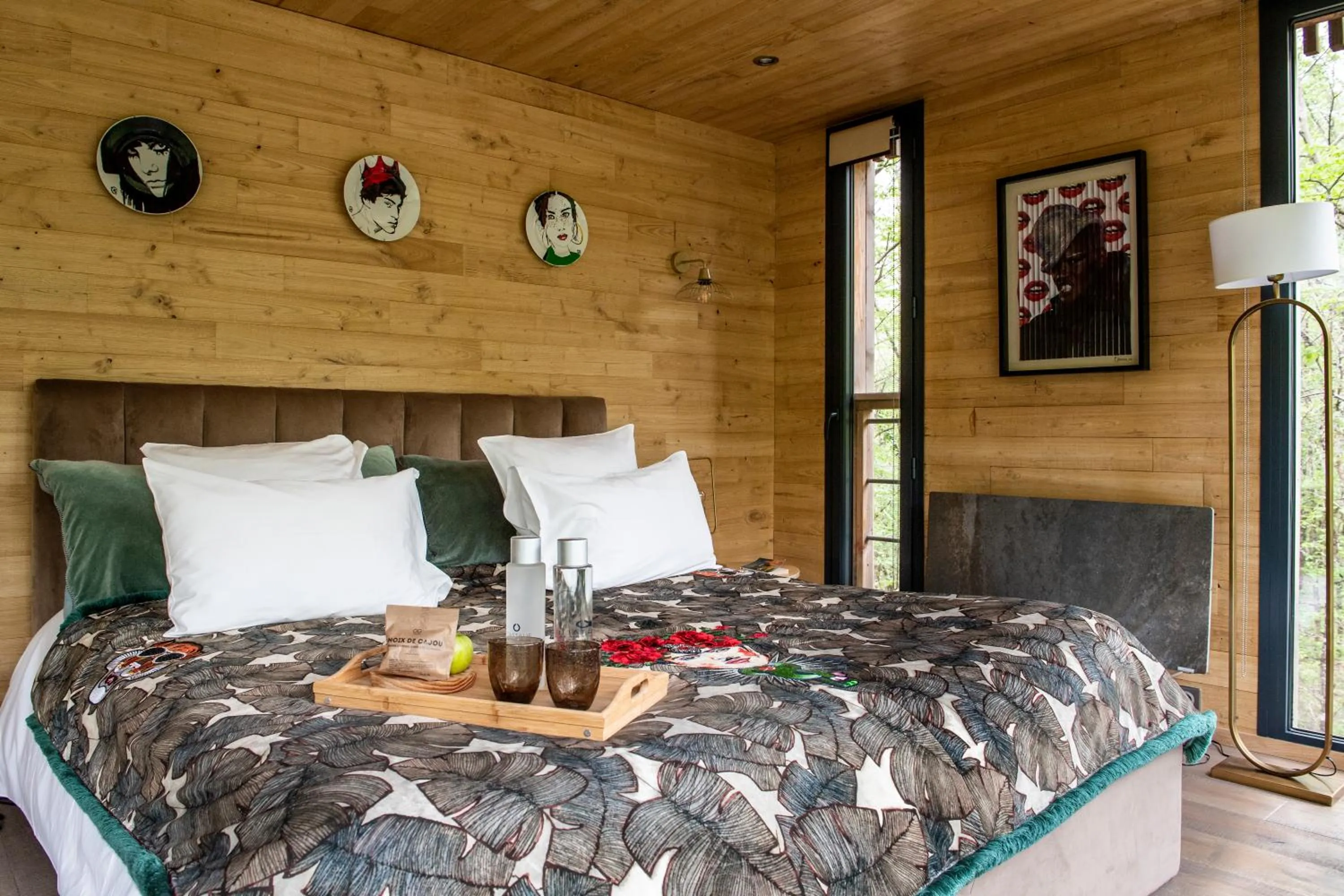 Bed in Loire Valley Lodges - Hotel