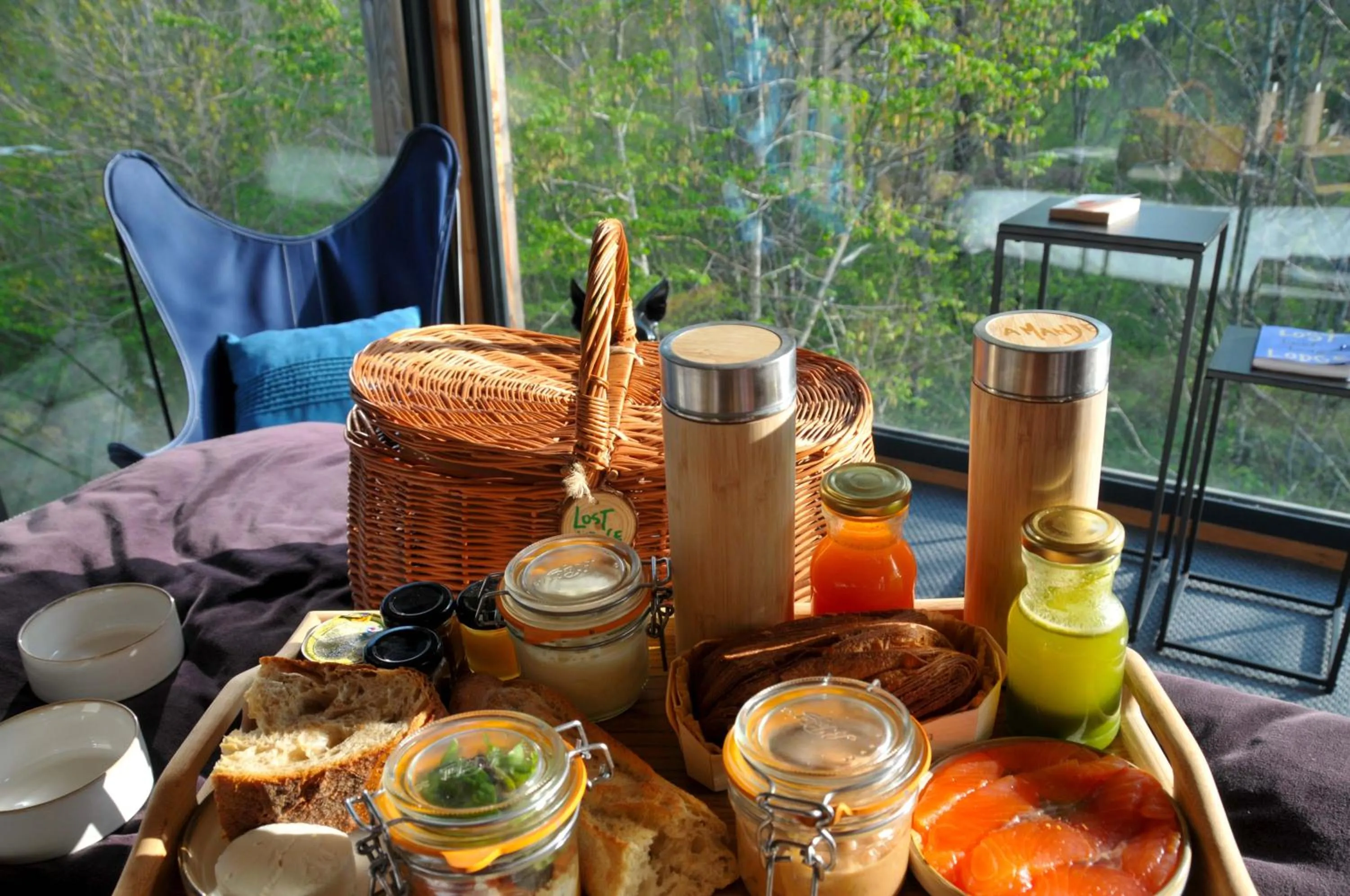 Breakfast in Loire Valley Lodges - Hotel