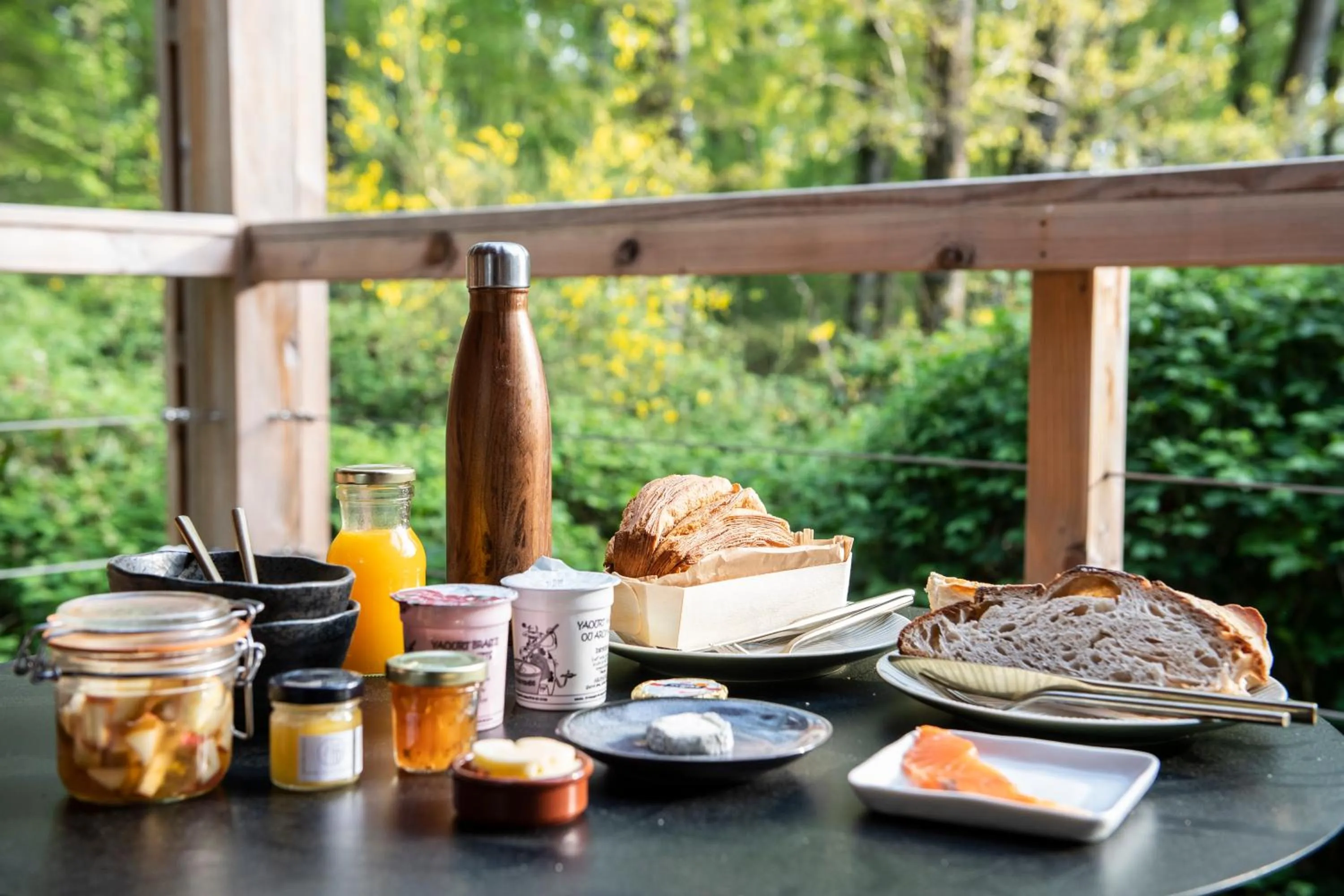 Breakfast in Loire Valley Lodges - Hotel