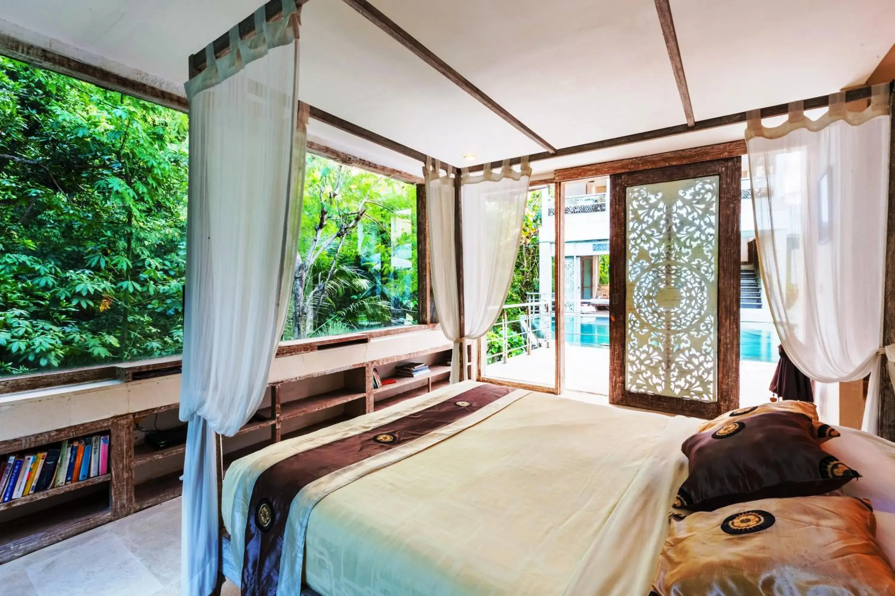 Double Room with Pool View in BoHo Hills Bali Double Room with Pool View in BoHo Hills Bali